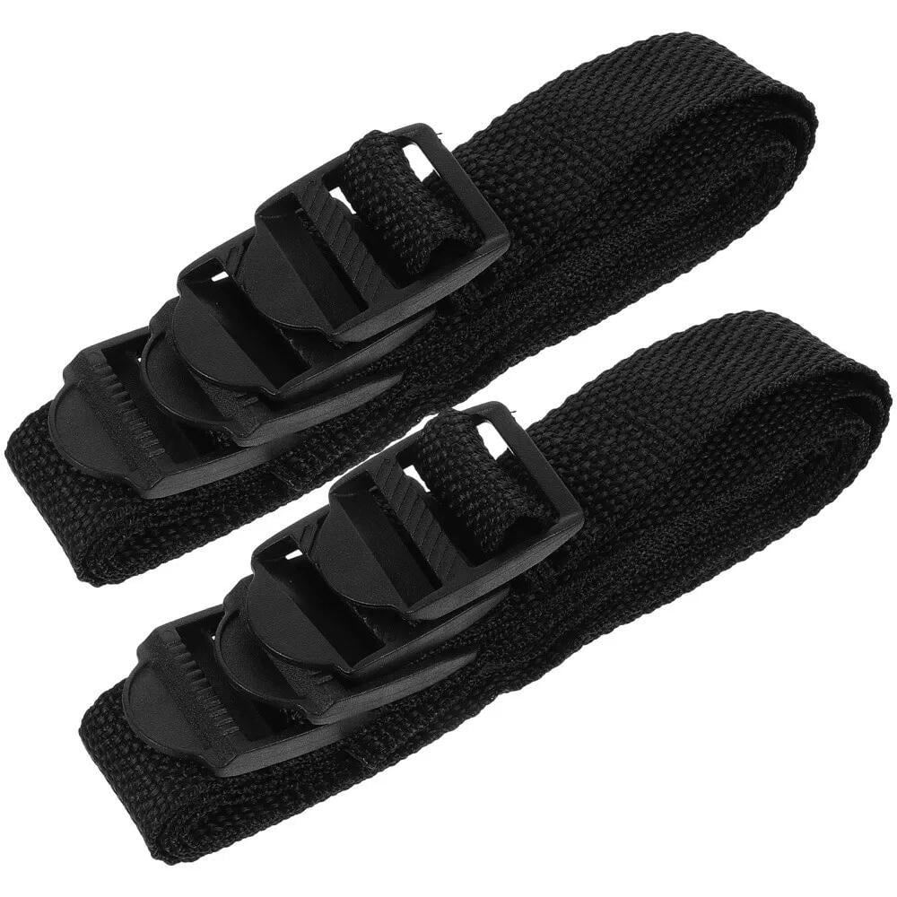 Heavy Duty Lawn Aerator Sandals - 8 Pcs Nylon Straps for Garden Spike Shoes