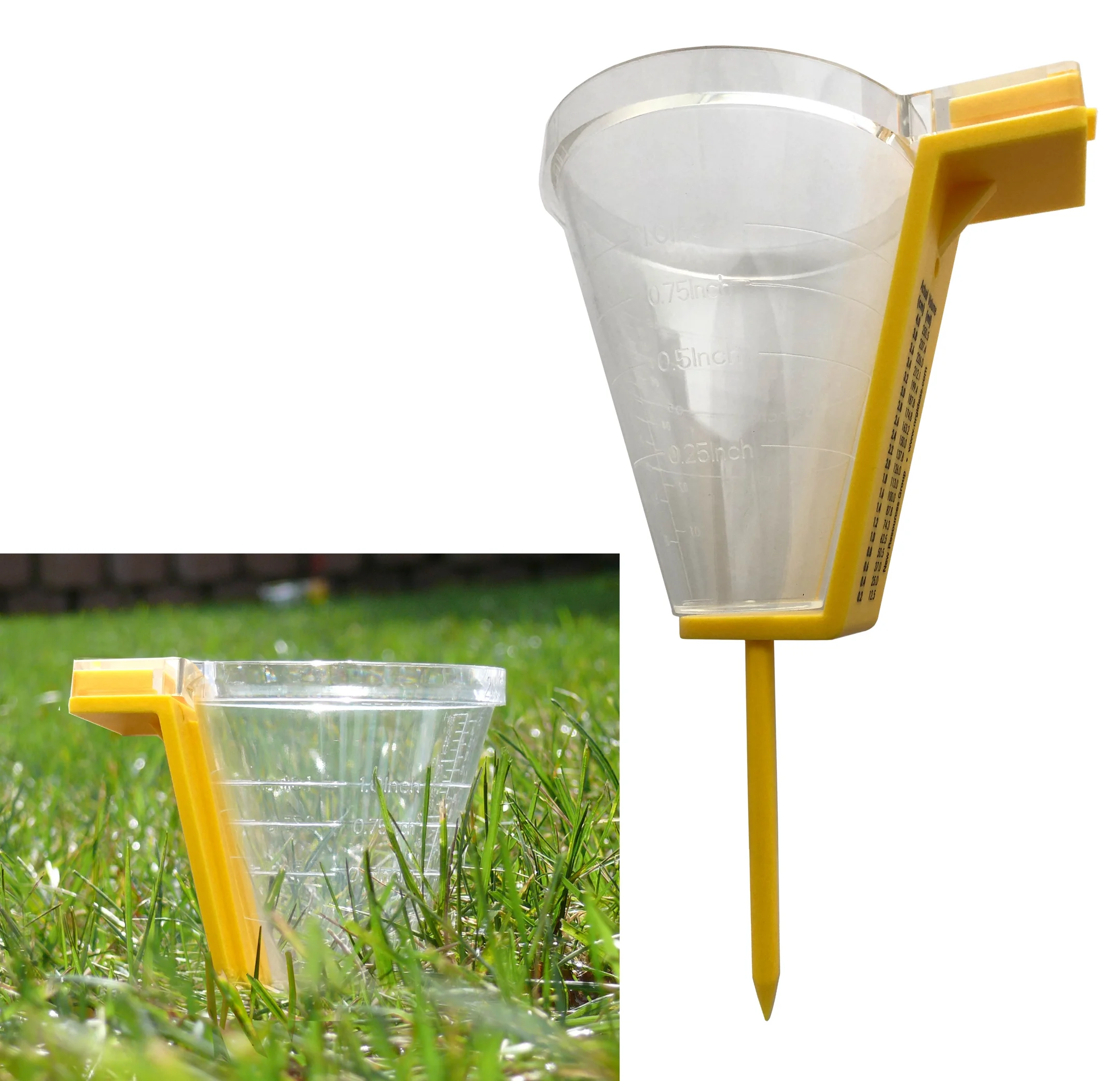 Accurate Sprinkler/ Rain Gauge | Outdoor lawn