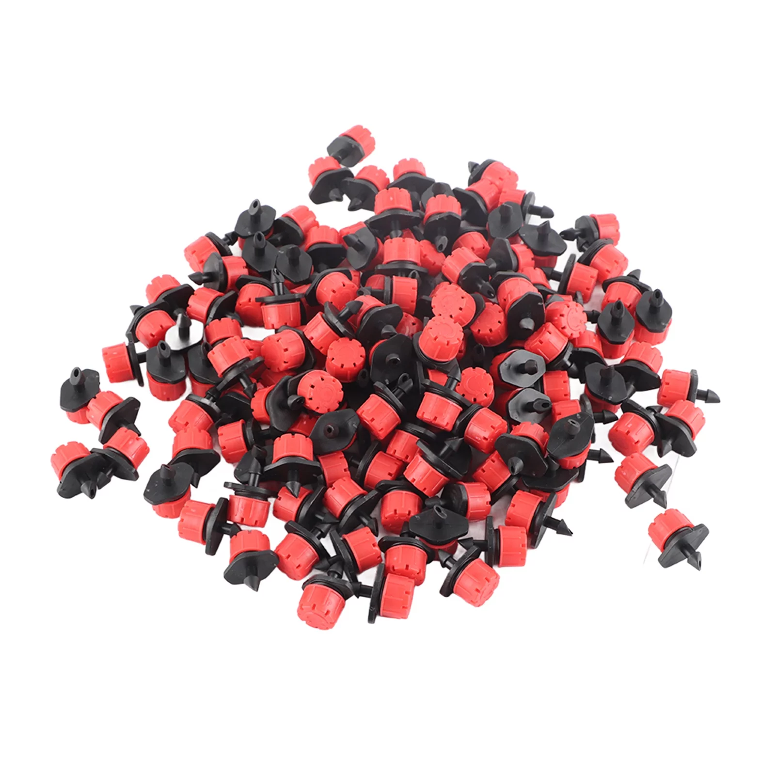 Viccilley Irrigation Dripper - 50/100/150pcs Adjustable Garden Irrigation Watering Flow Dripper Head Drip Flower Plant Tools(50pcs)