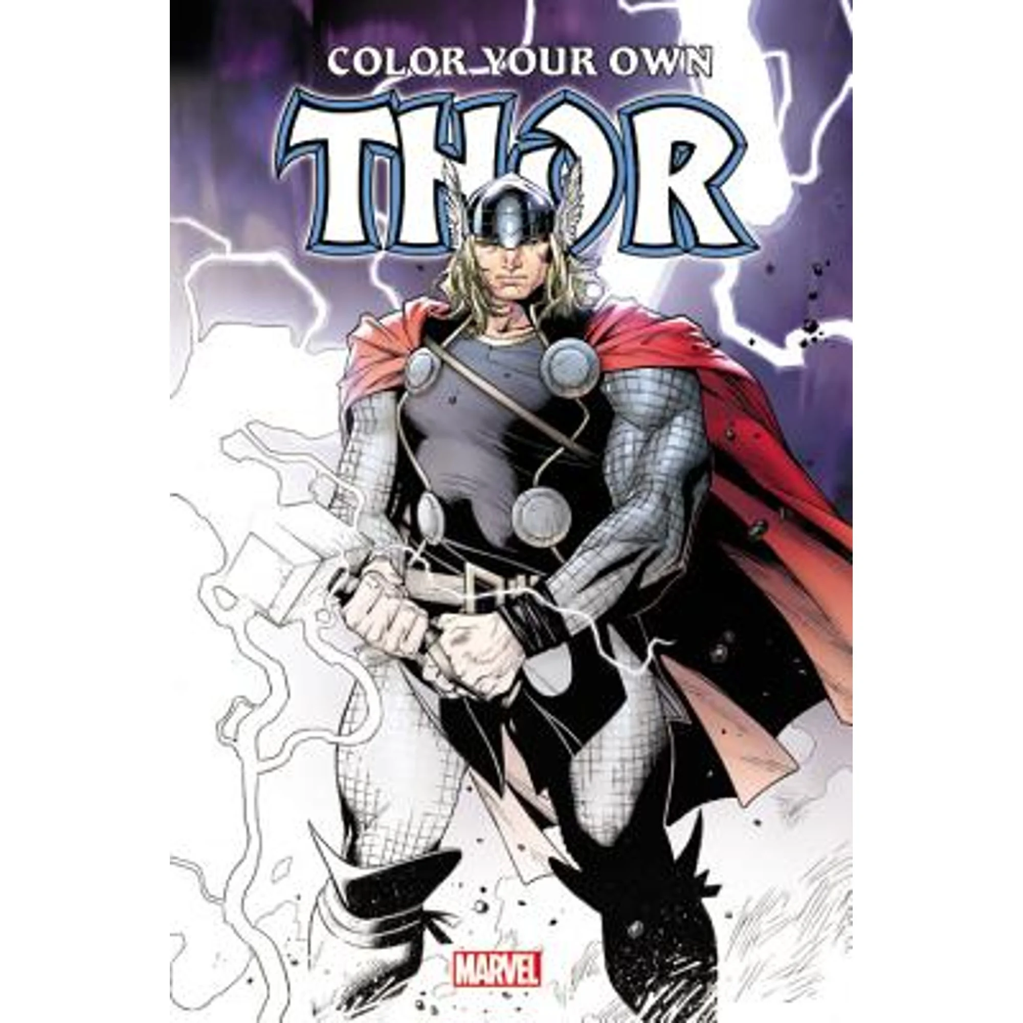 Pre-Owned Color Your Own Thor (Paperback) by Various Artists