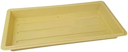 Large Permanest Plant Trays 22 78 X 12 X 2 14 Inches Tan 4