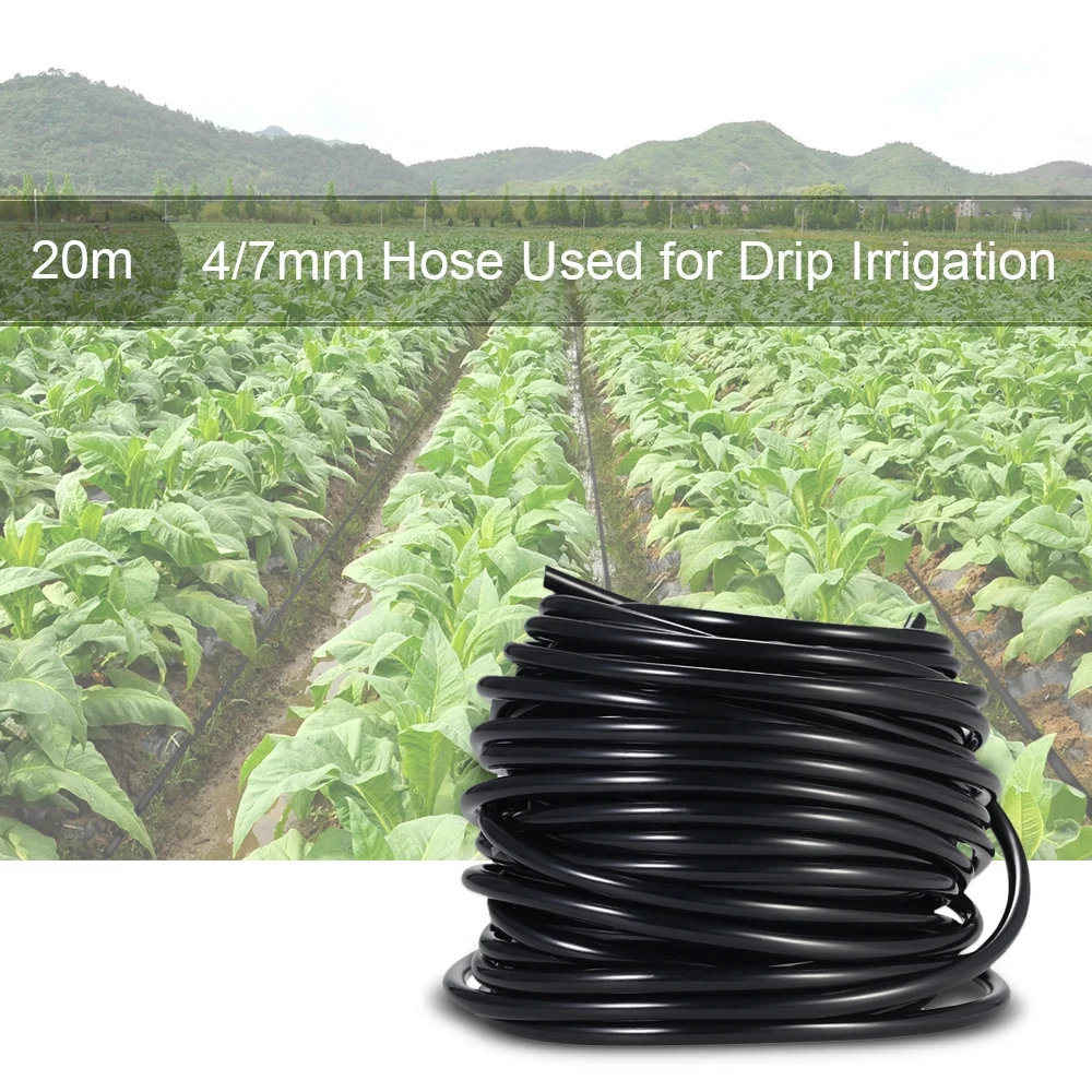 Dadypet Hose,Water Supply Drip Lawn Landscape 20m Pipe 4/7mm Patio Flowers Water Lawn Landscape Patio 4/7mm Drip Lawn Buzhi Pvc 20m Patio Ers Water Mewmewcat Dsfen 20m 4/7mm