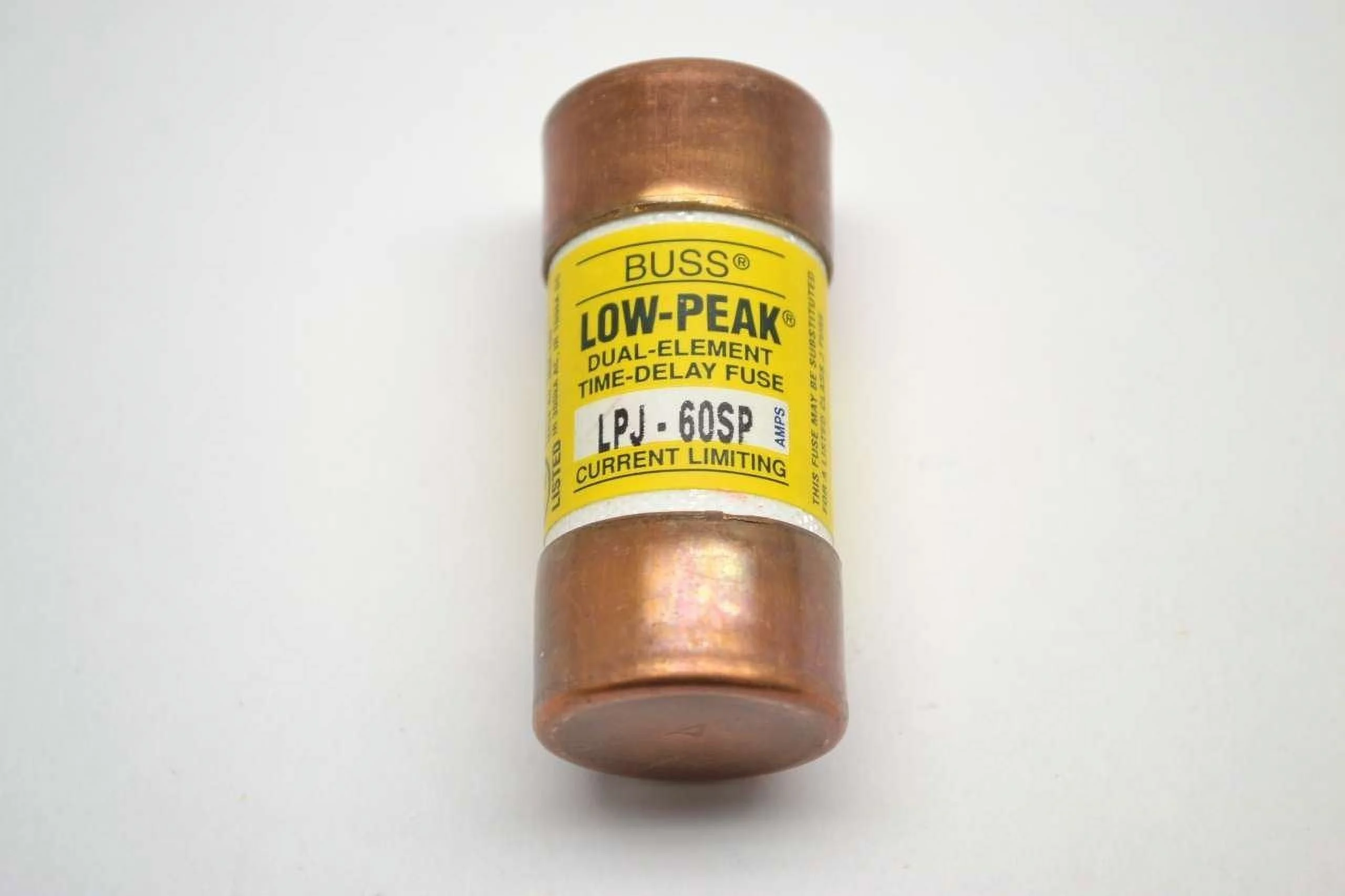 NEW LPJ-60SP CLASS J DUAL 60A 600V-AC FUSE B400598