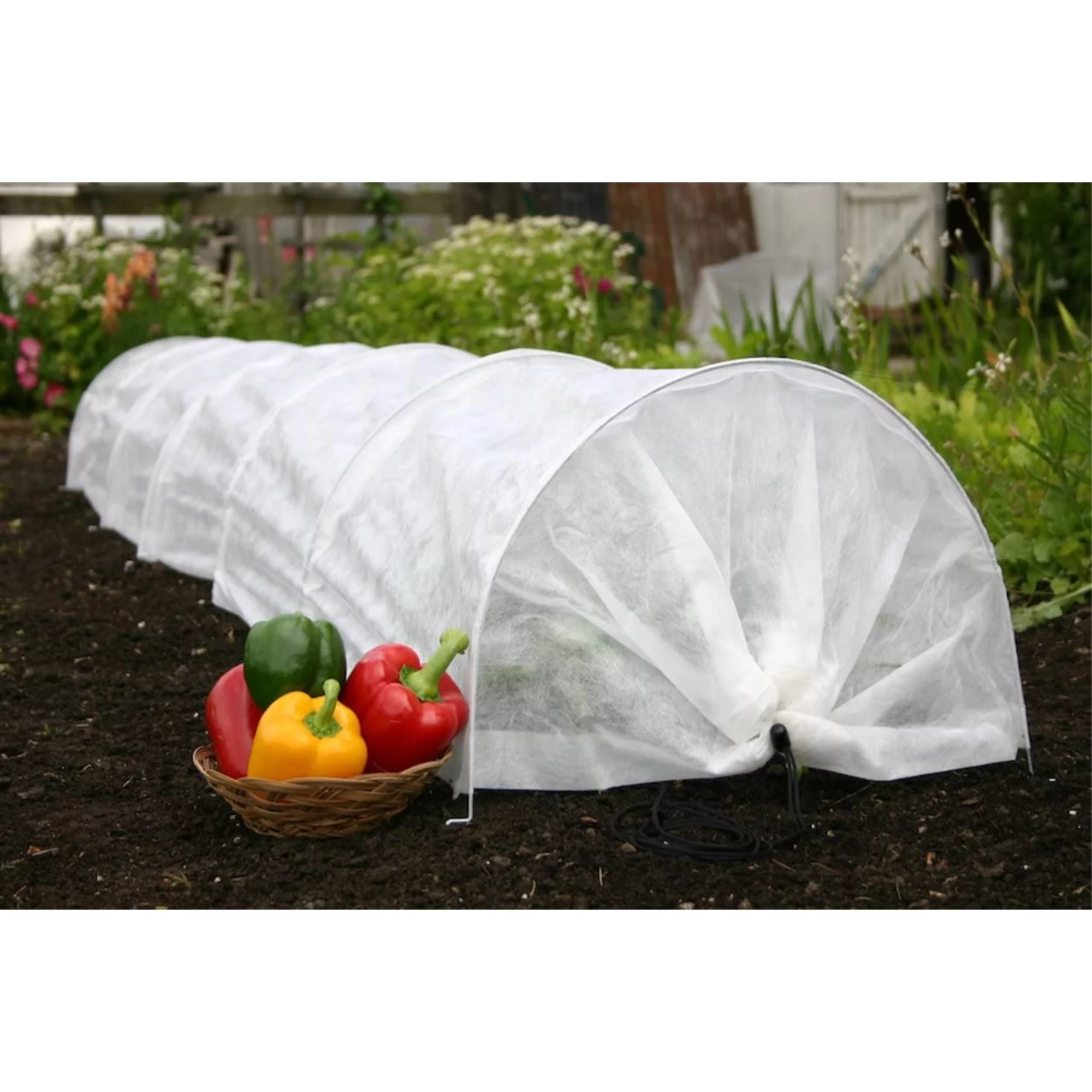 Tierra Garden (#50-5060) Haxnicks Giant Easy Fleece Tunnel Cloche, Standard