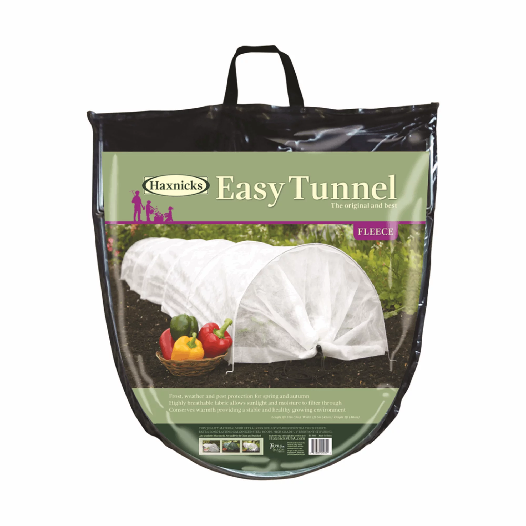 Tierra Garden (#50-5060) Haxnicks Giant Easy Fleece Tunnel Cloche, Standard