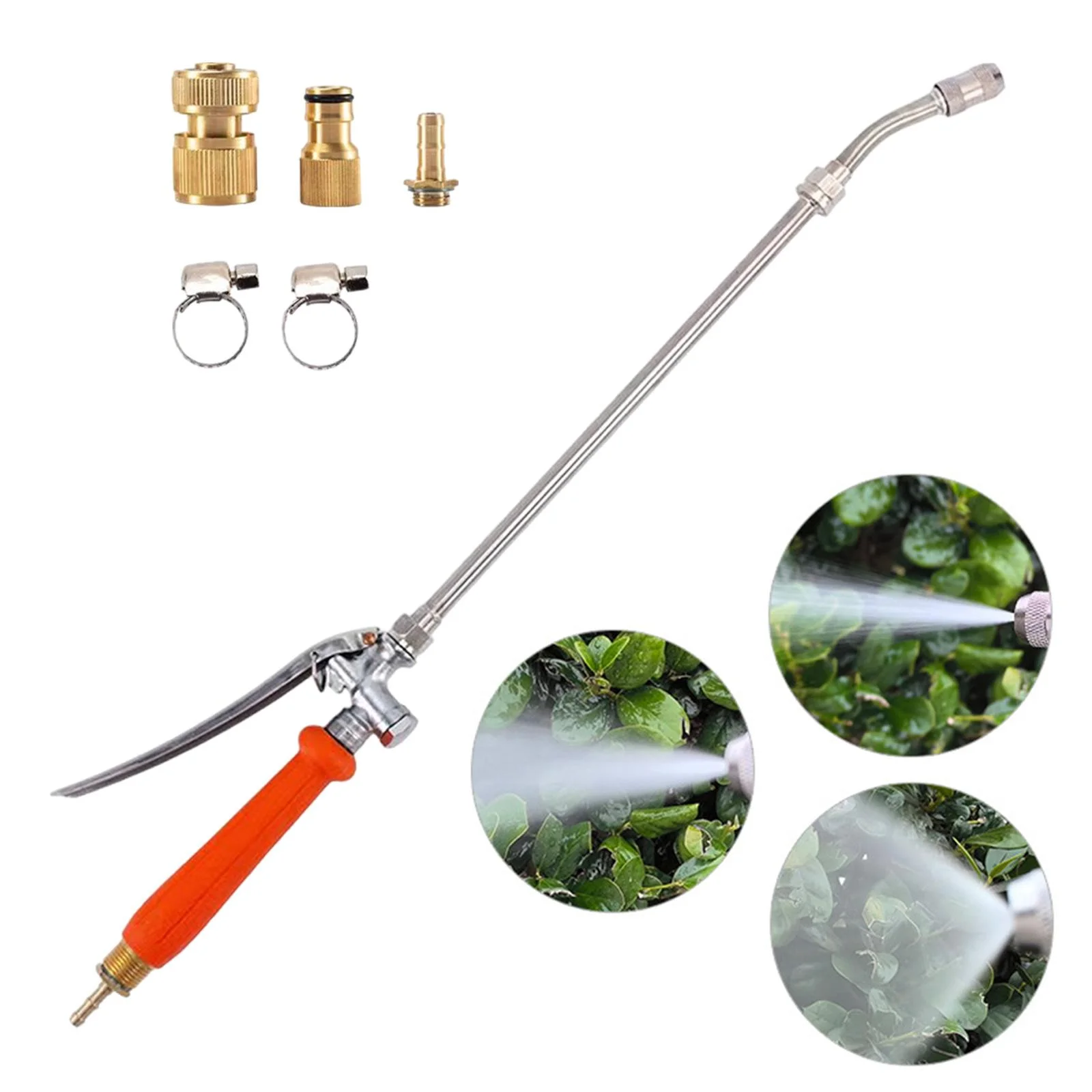 jicheng Sprayer s Backpack Sprayer Rod Car Washing Weeds Brass Barb Sprayer s 72cm with M6M10