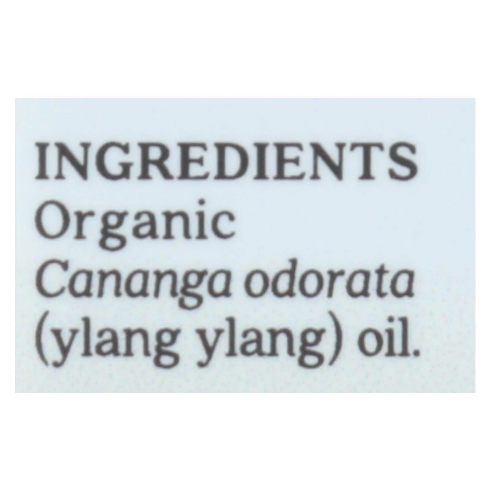 Aura Cacia - Organic Essential Oil - Ylang Ylang - .25 oz