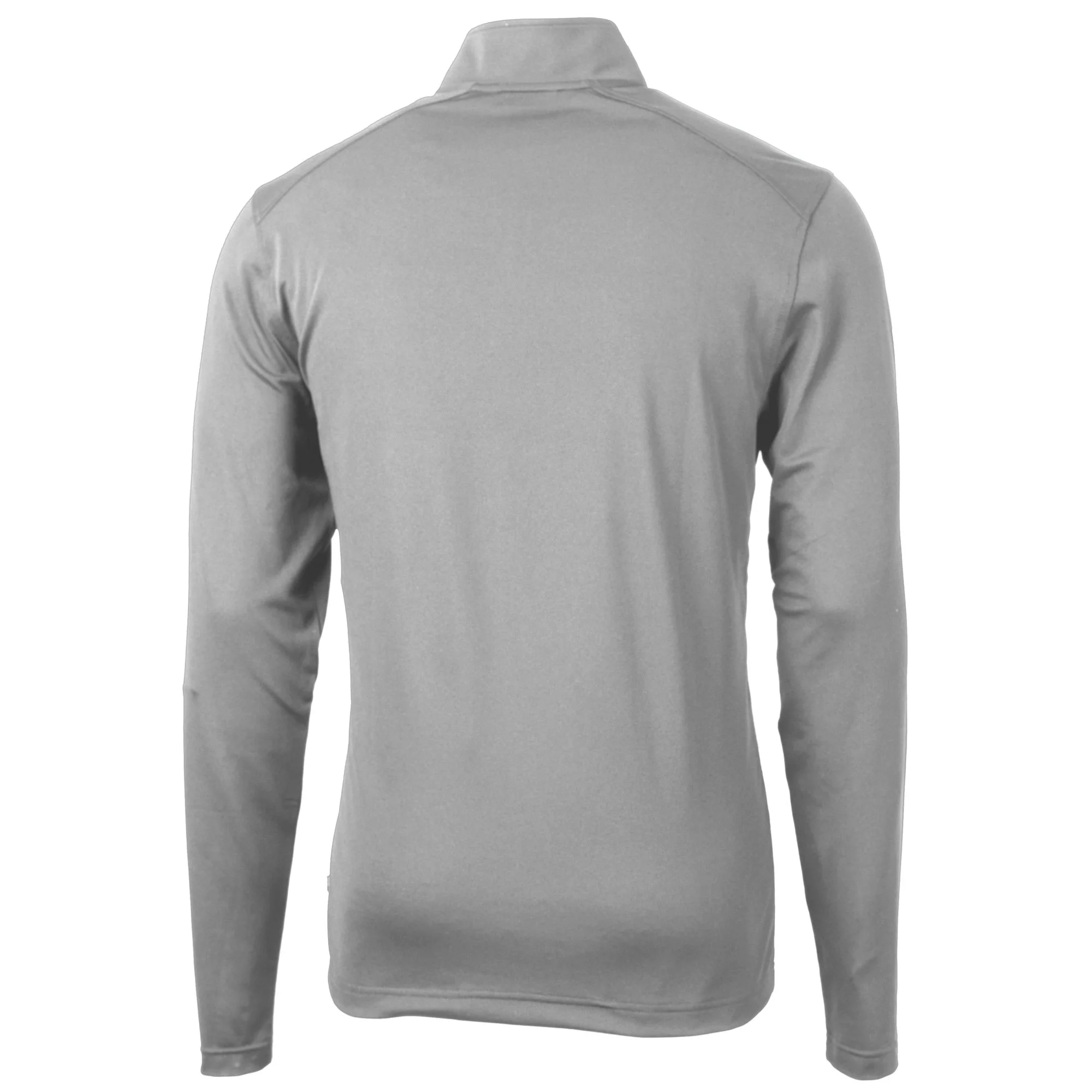 Men's Cutter & Buck  Gray LSU Tigers Alumni Logo Virtue Eco Pique Recycled Quarter-Zip Pullover Top