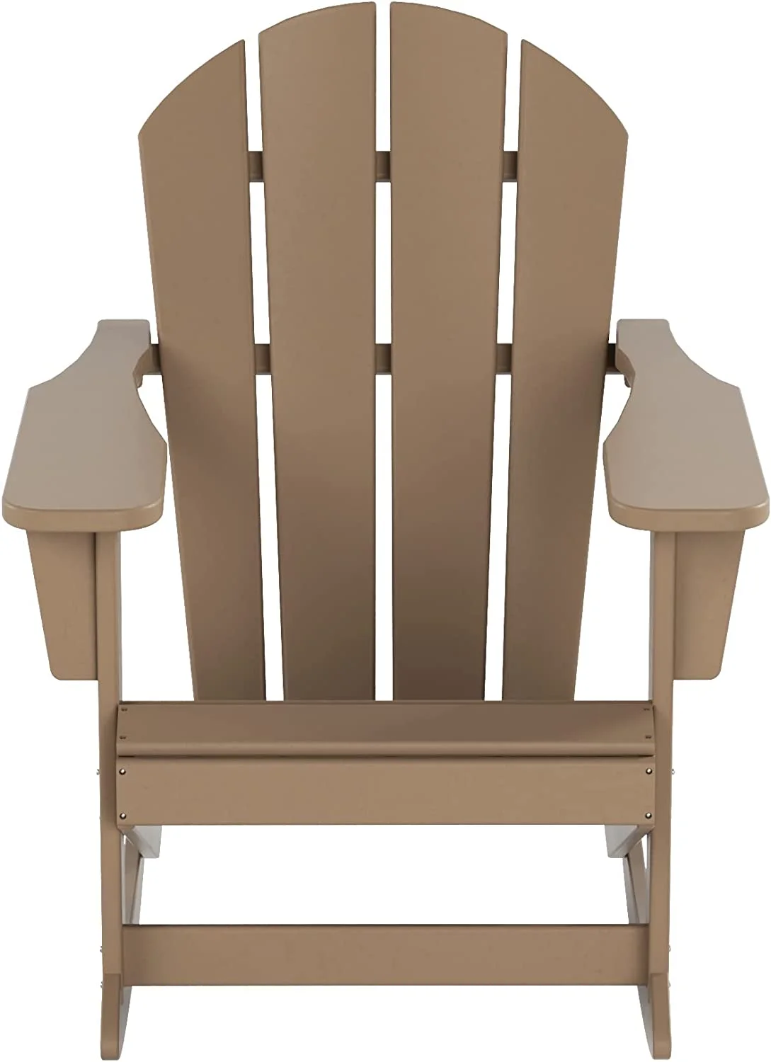 Home Furniture Patio Rocking Chair Classic  HDPE UV Weather Resistant (Weathered od)