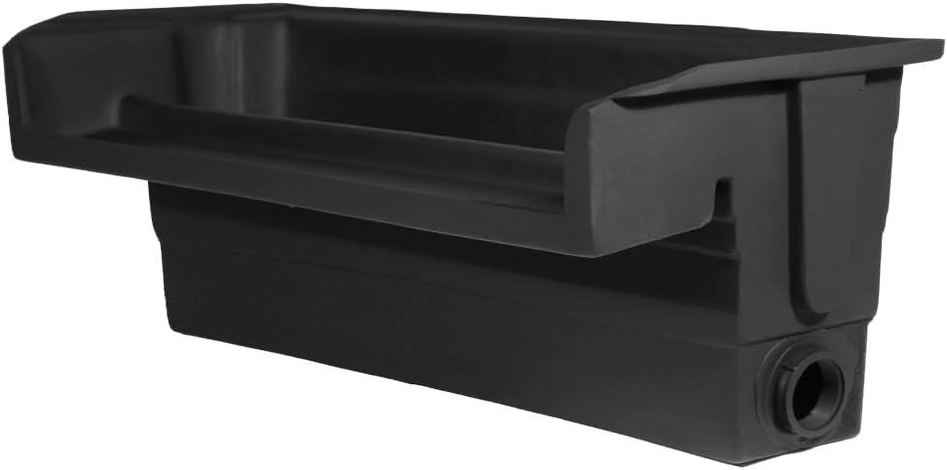 CF23E Eco-Series 23” Waterfall Spillway Is Ideal For Just-A-Falls Water Features. Connect Liner Without Tools. 2-2” Installed Spinweld Inlets. Up To 4500 To 6000 GPH Flow