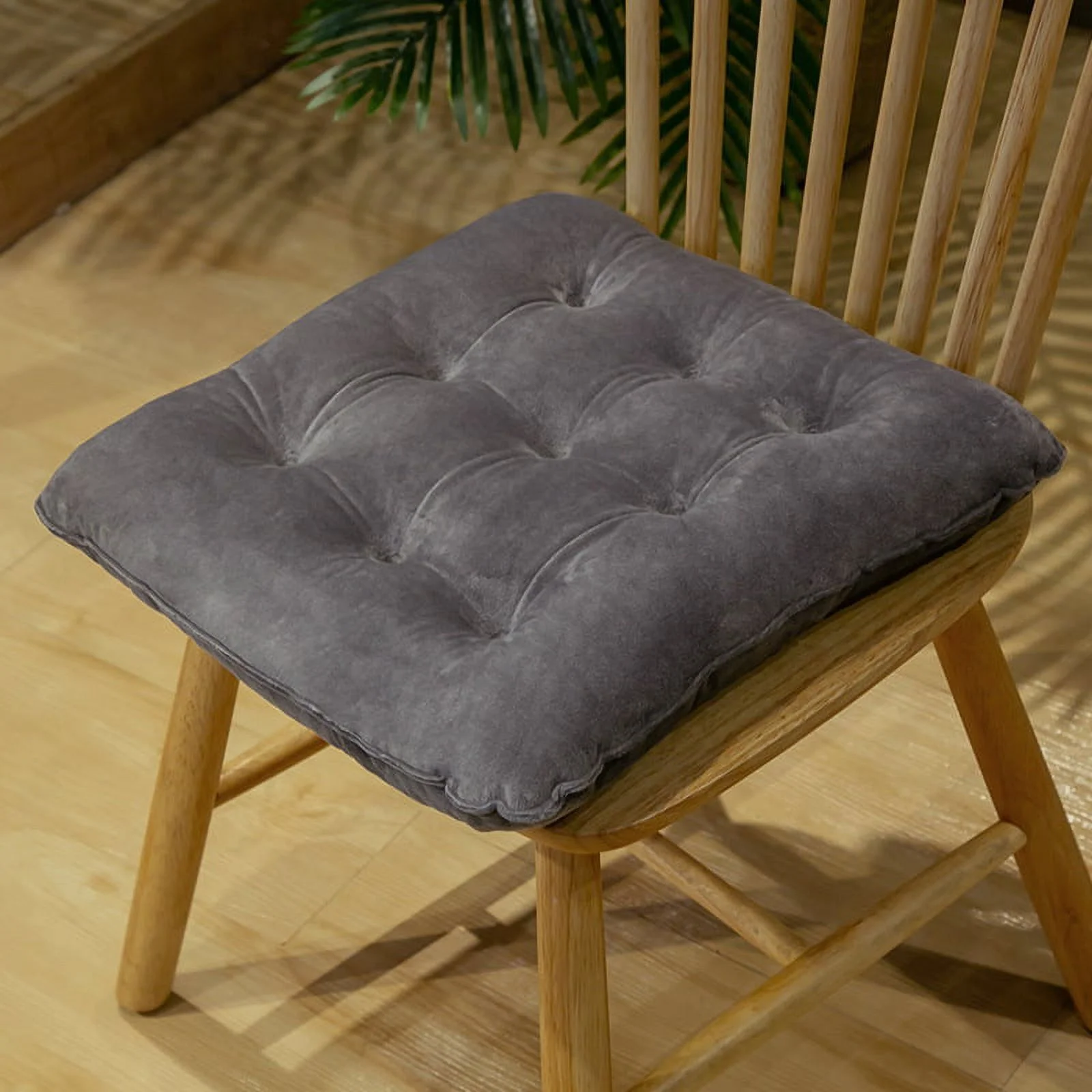Namzi Seat Cushion Garden Patio Home Kitchen Office Thicken Comfy Seat Cushion, gray 16