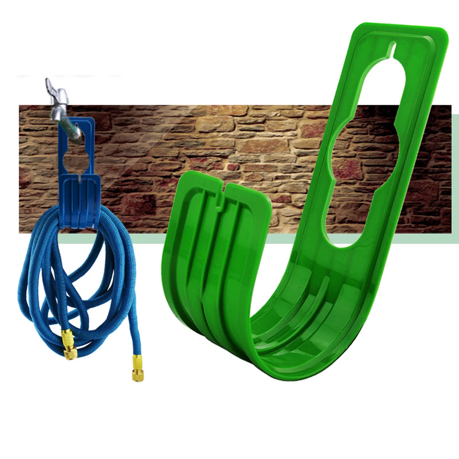 Follure 1PC Garden Pipe Hose Watering Hook Hose Hanger Storage Rack Reel Hook