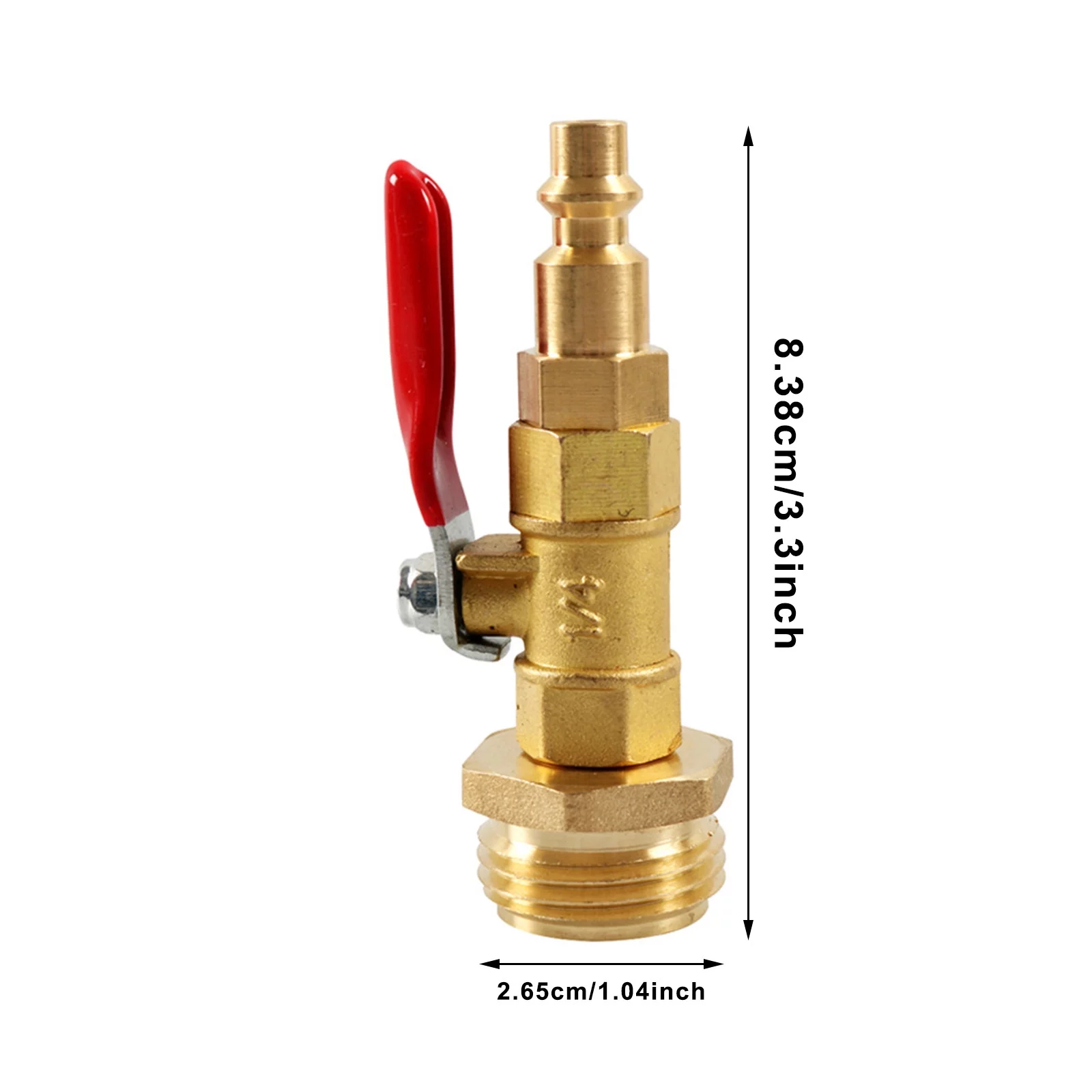 NLLSHGJ RV Adapter Kit for Winterizing RV Trailer Internal External Tools Home Improvement