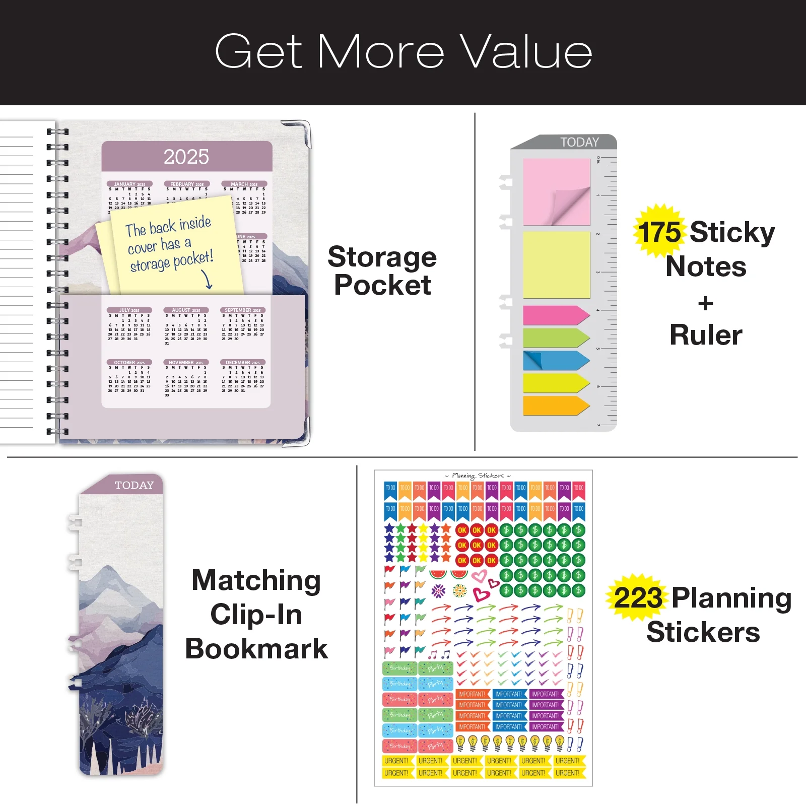 Hardcover CY 2024 Fashion Planner - 8.5