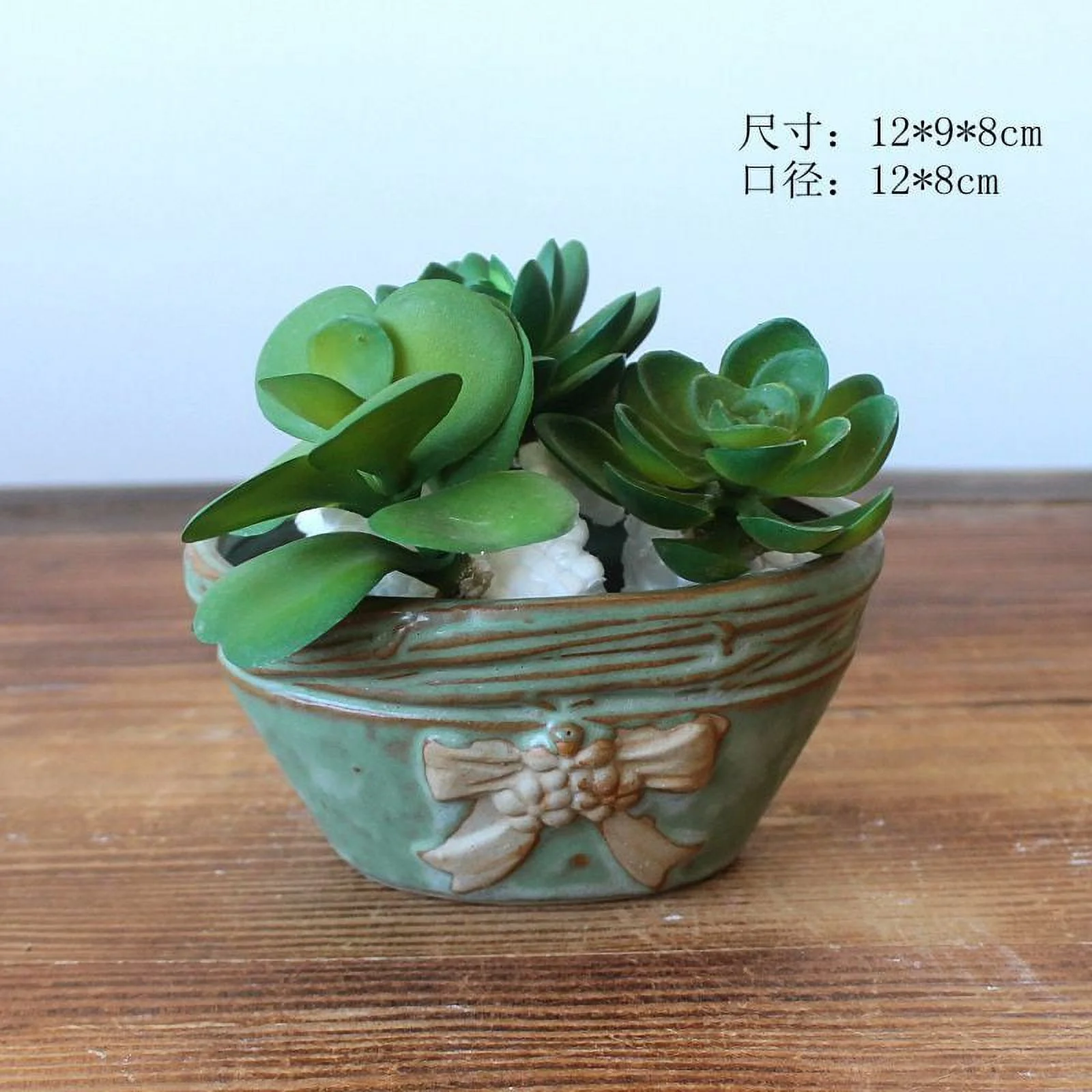 Ceramic Succulent Planters - Kiln-fired Glaze Succulent Pots - Ceramic Planters