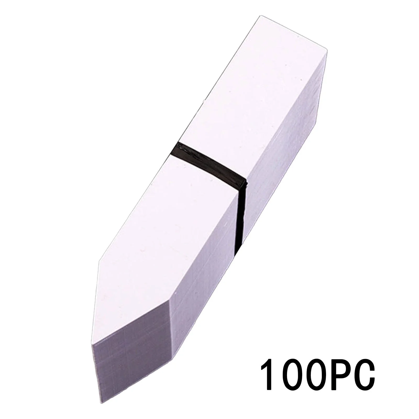 100pc One Shape Flower Small Label Succulent Plastic Label Horticultural Seedling Insert Card