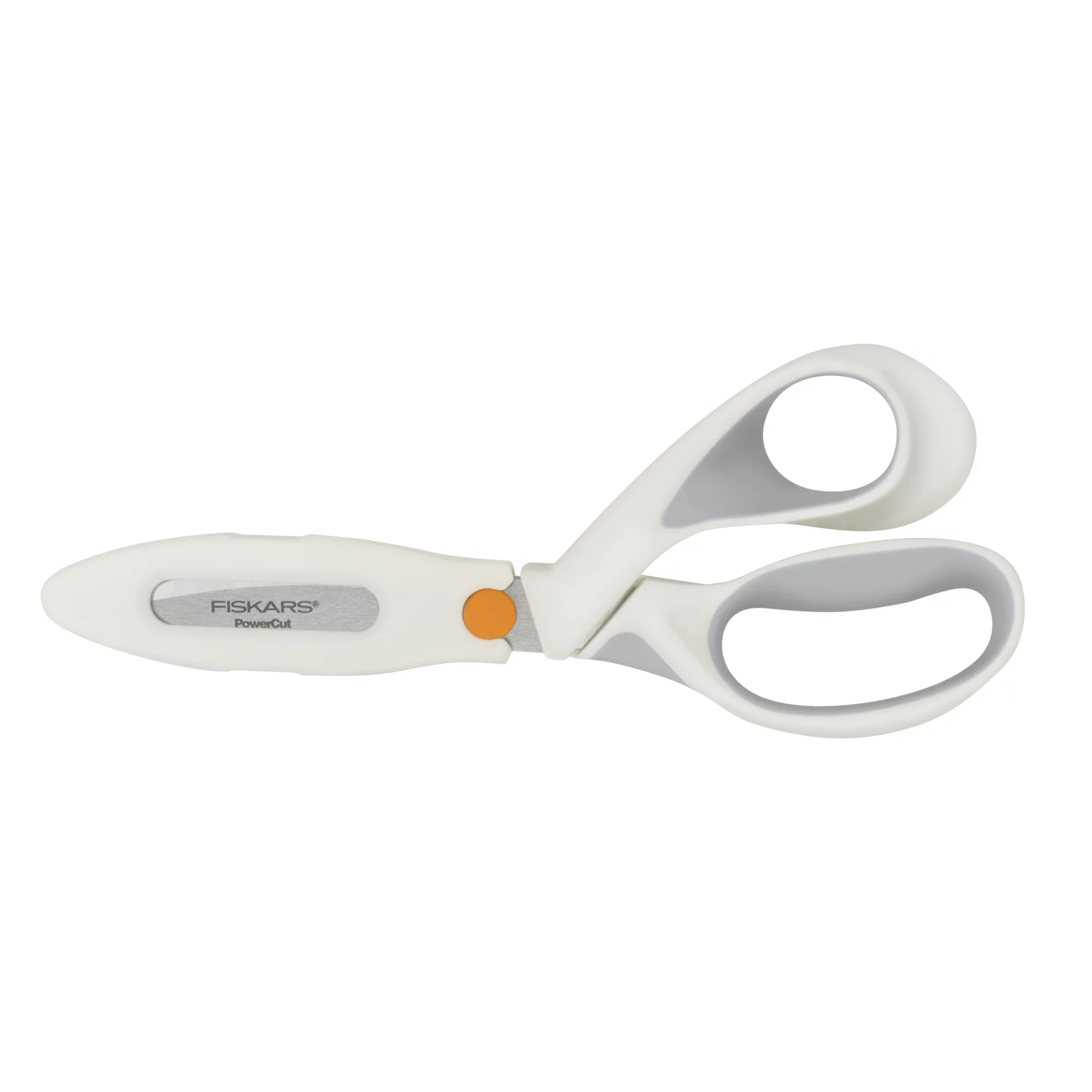 Fiskars DIY 8 inch SoftGrip PowerCut Shears, White