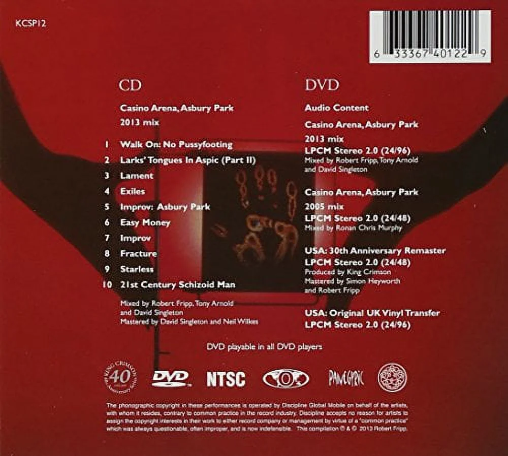 King Crimson - USA - Rock - CD