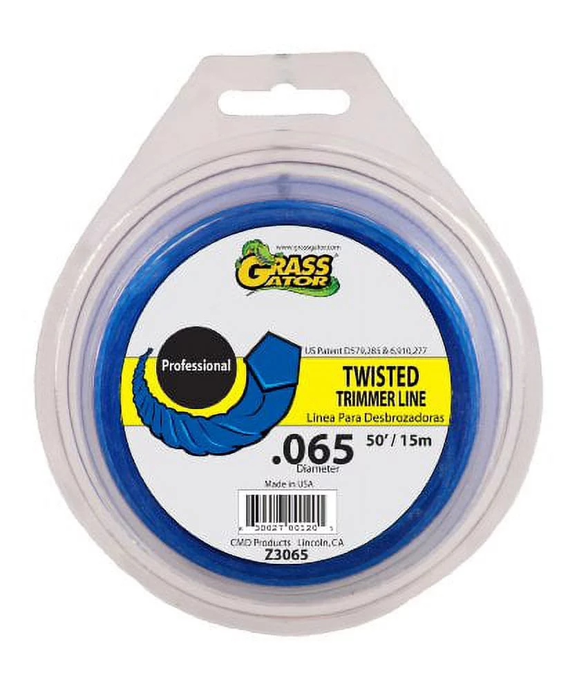 Grass Gator Z3065 Zip String Trimmer Line Pro 50-Feet Loop .065