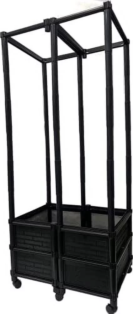 Climbing Vegetable & Tomato Planter with Wheels & 14