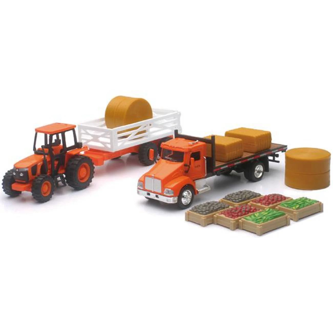 Kubota Farm Tractor Playset