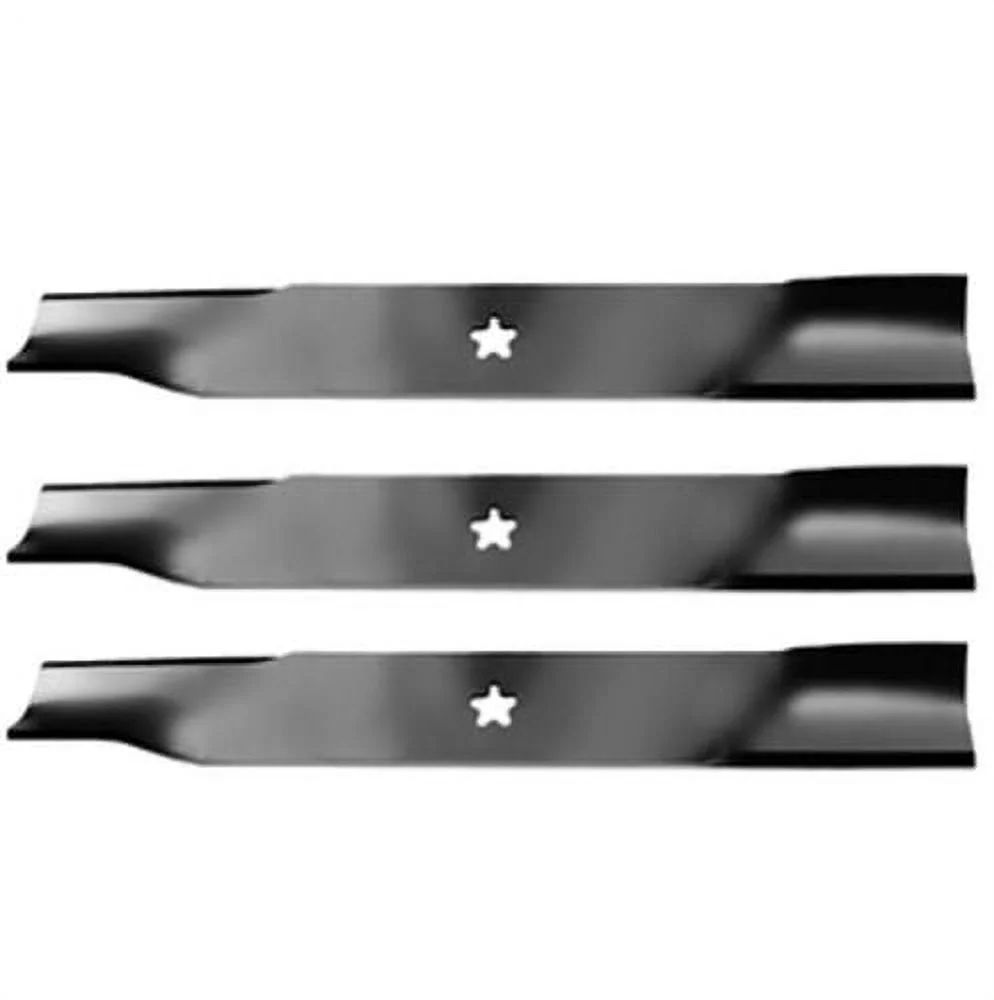 Set of 3 Husqvarna Genuine OEM 539112078 blades. 14-5/8