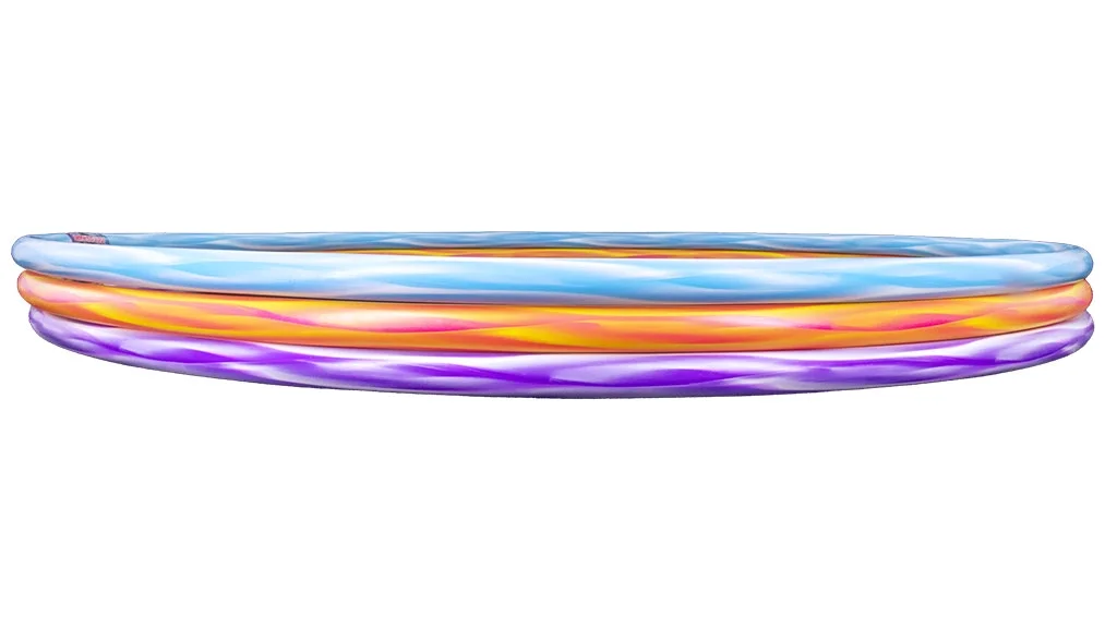 Kess Tie-Dye Sport Hoop