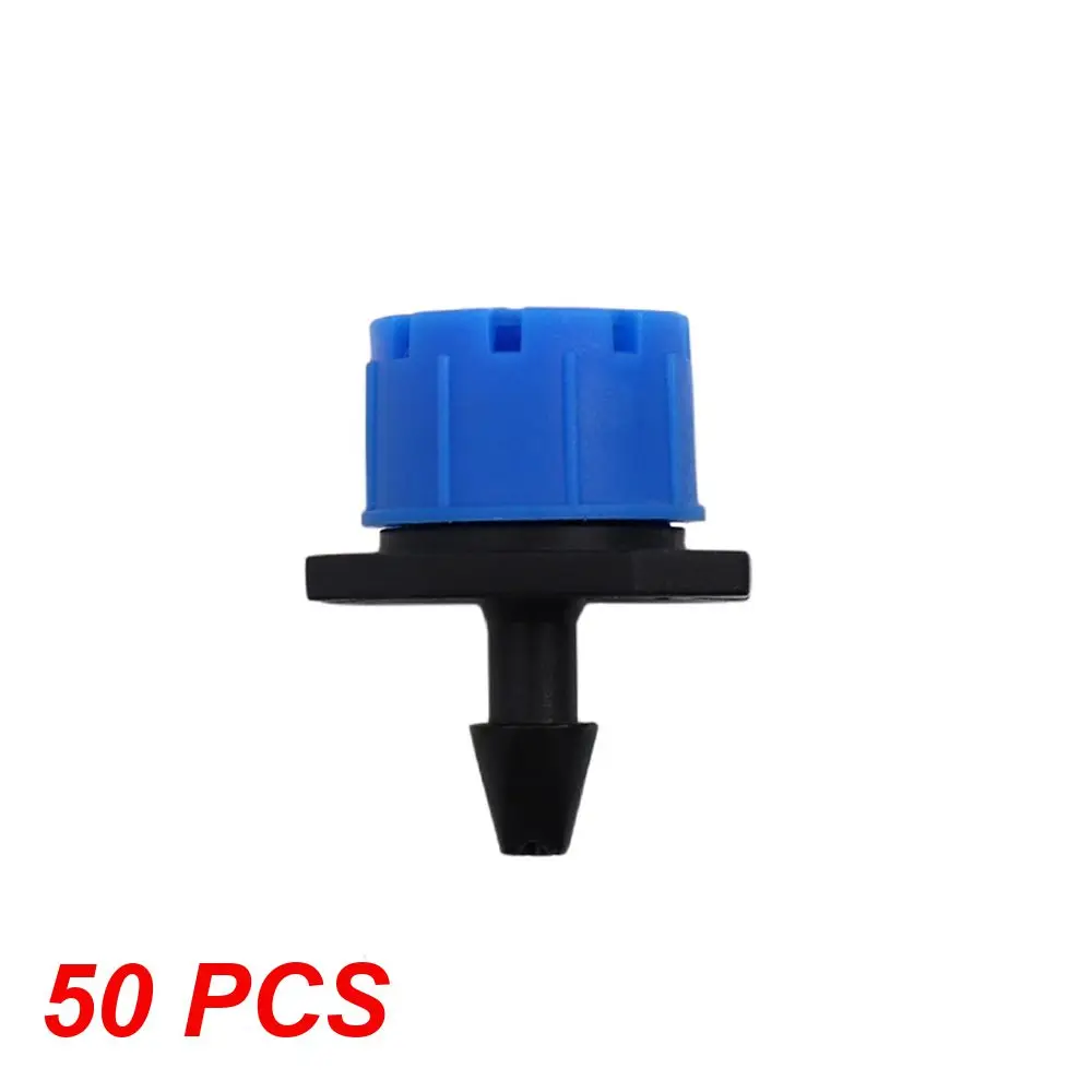 10-100Pcs 4/7 Hose Garden Irrigation Micro Flow Dripper Garden Watering Tool Adjustable Lawn Greenhouse Drip Irrigation Gadgets