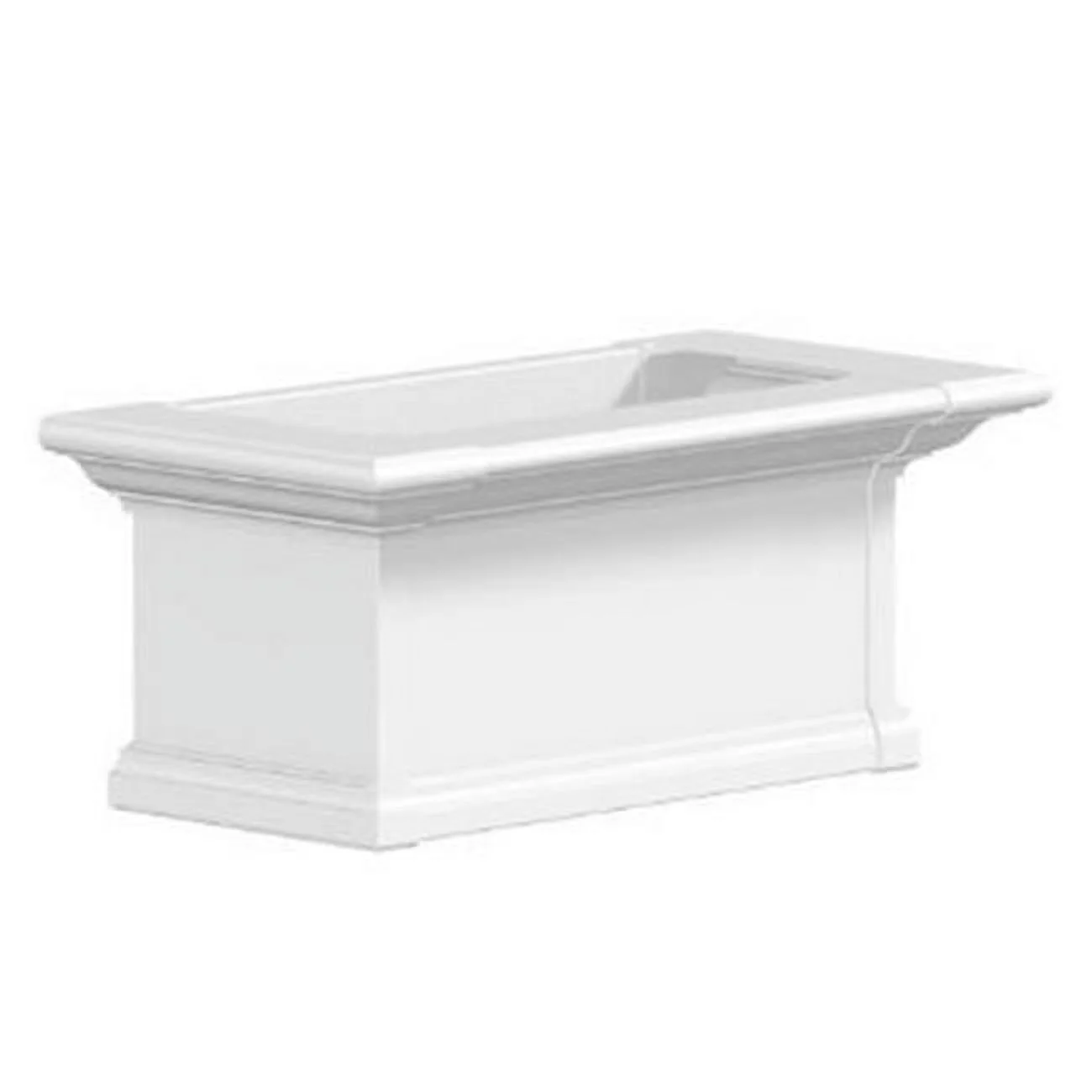Yorkshire 2 ft. Window Box - White