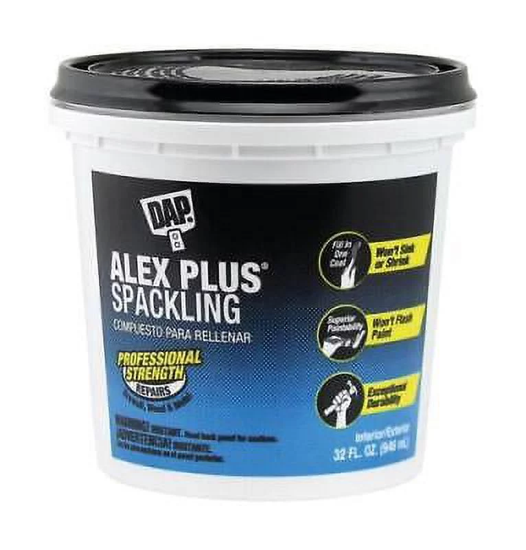 Dap DAP Alex Plus Ready to Use White Spackling Compound 1 qt