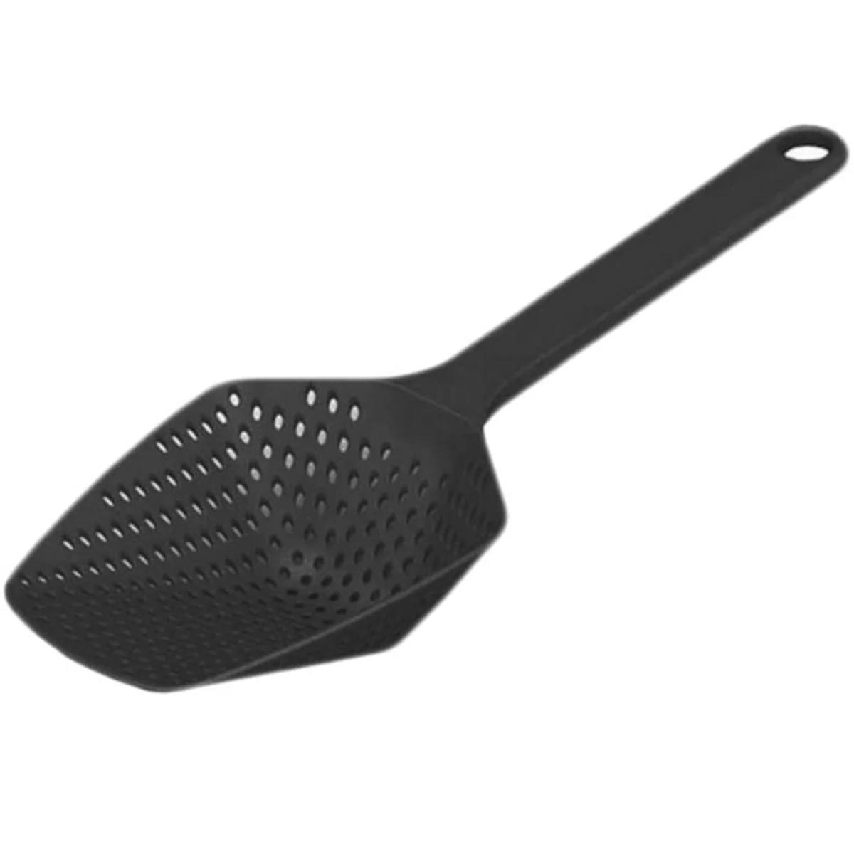 Aunavey Scoop Colander Spoon Food Drain Shovel Strainers Nylon Slotted Skimmer