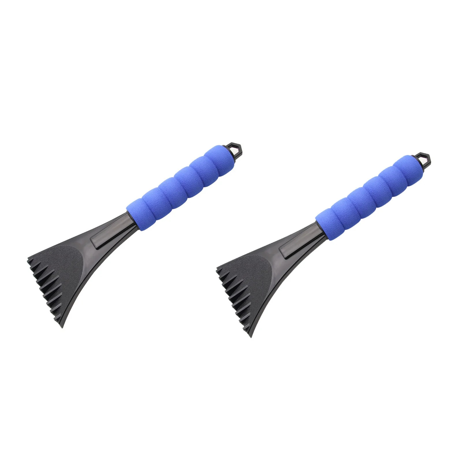 LIJCC 2pc Winter Car Portable Snow and Ice Removal Sponge Handle Snow Shovel Vehicle Winter Snowbrush Brush Window Shovel Scraper 2Pcs Ice Snow Removal Car Other