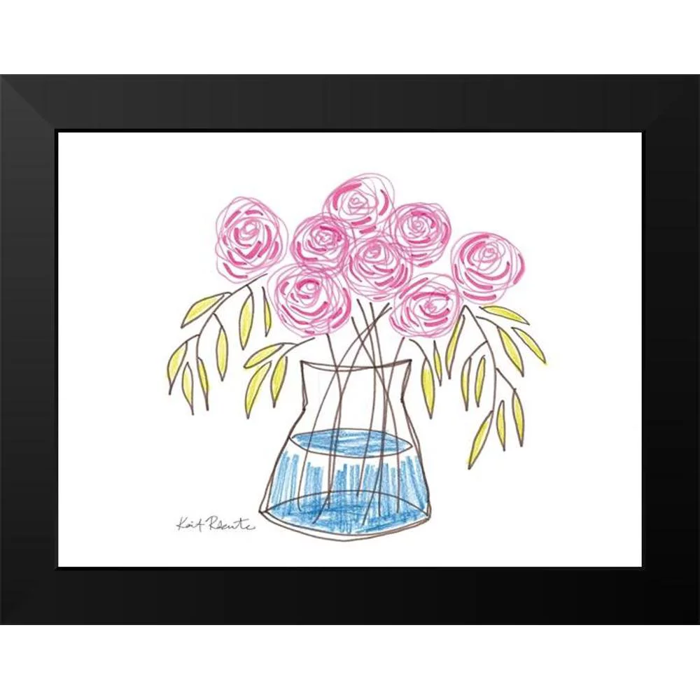 Roberts, Kait 14x11 Black Modern Framed Museum Art Print Titled - Sprucing Up the Apartment