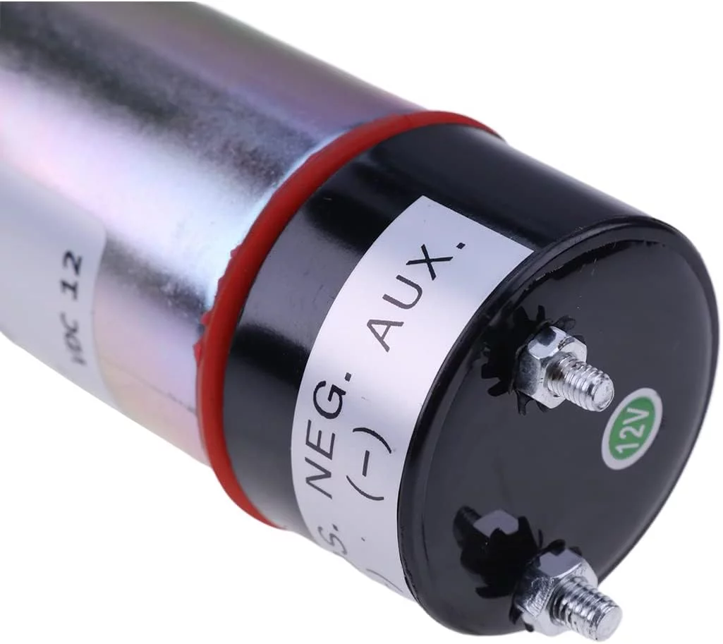 Fuel Shut Down Solenoid 8C-9986 125-5773 Compatible with Caterpillar CAT 3204 3304 3304B 3306 3306B Engine 12V