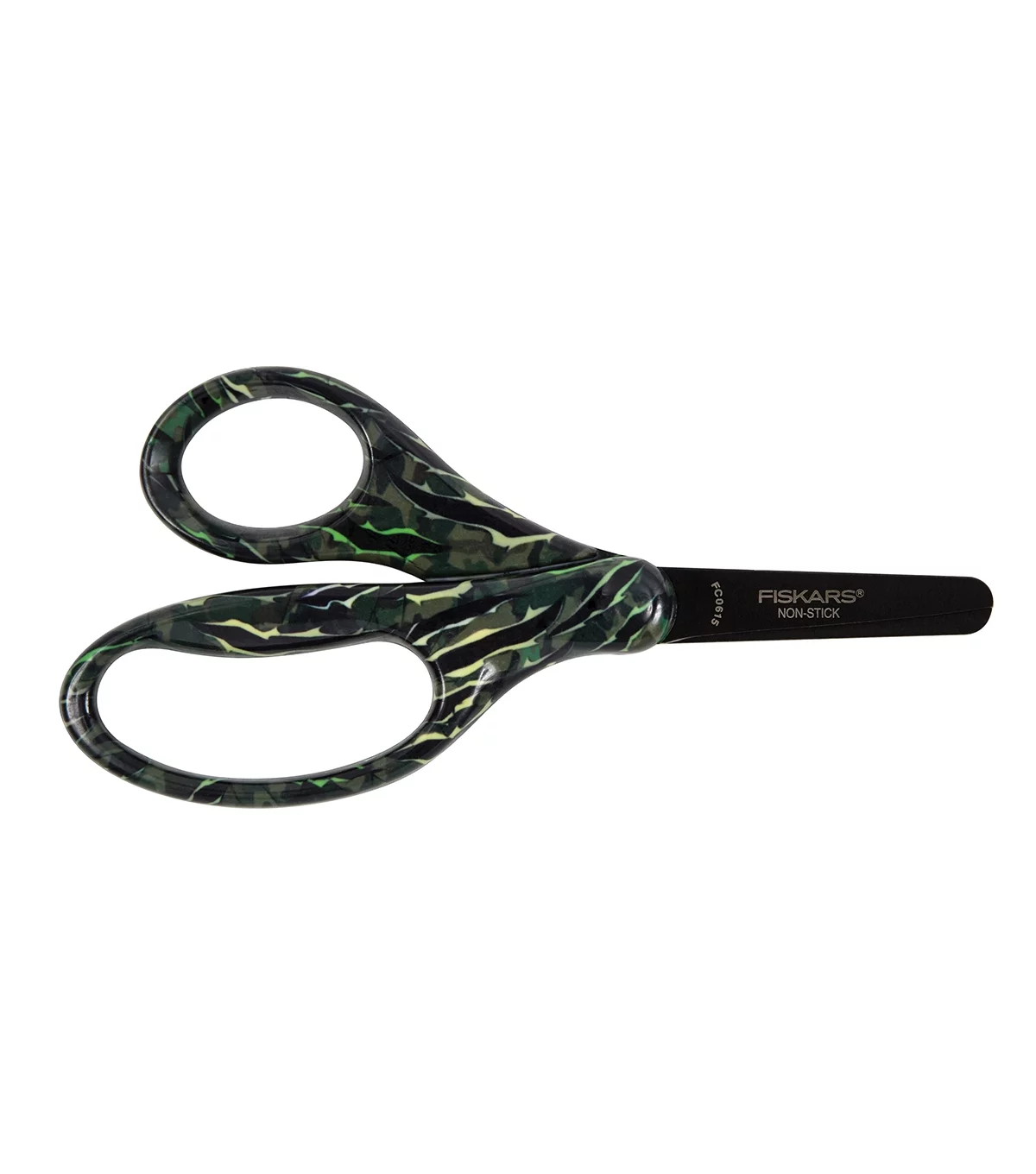 FISKARS Scissors Green with Safety-edge Blade