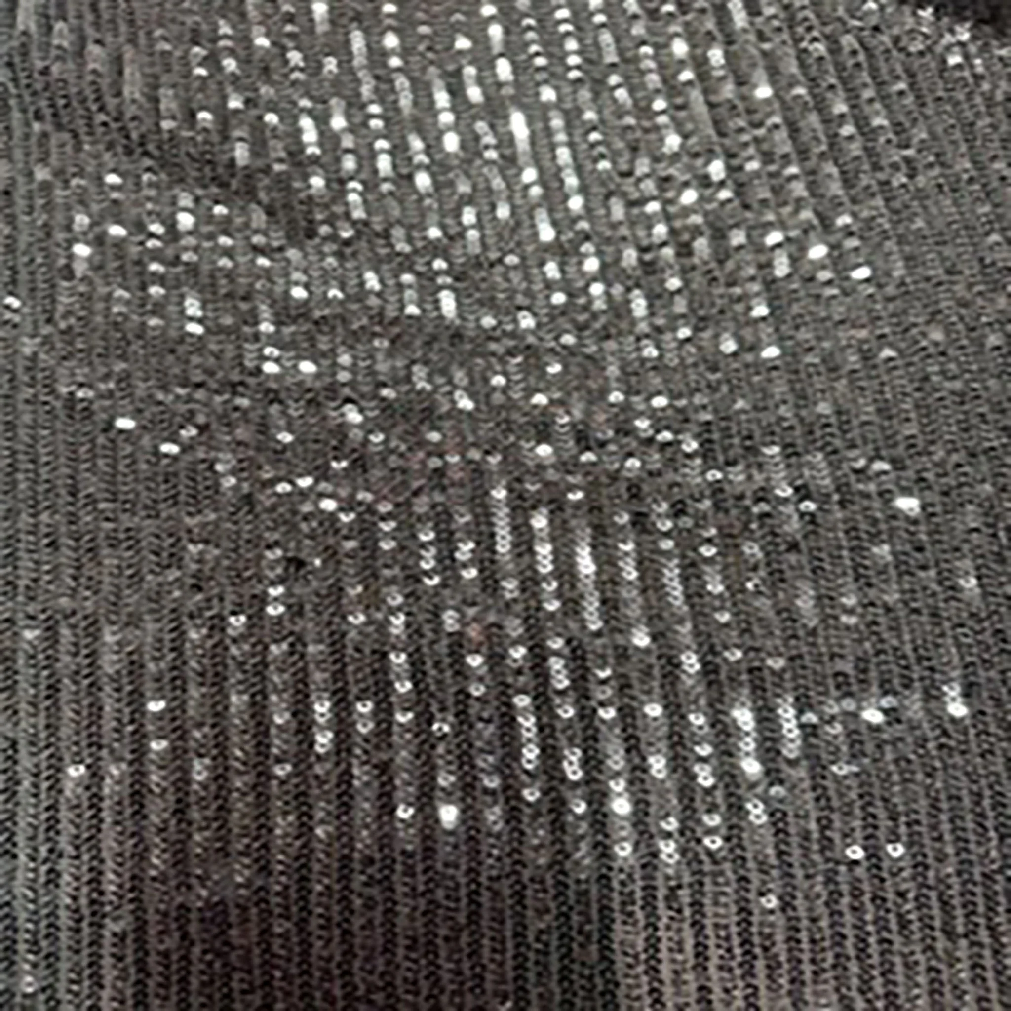 Polyester Spandex Stripe Mini Sequin Fabric | Spandex Palace