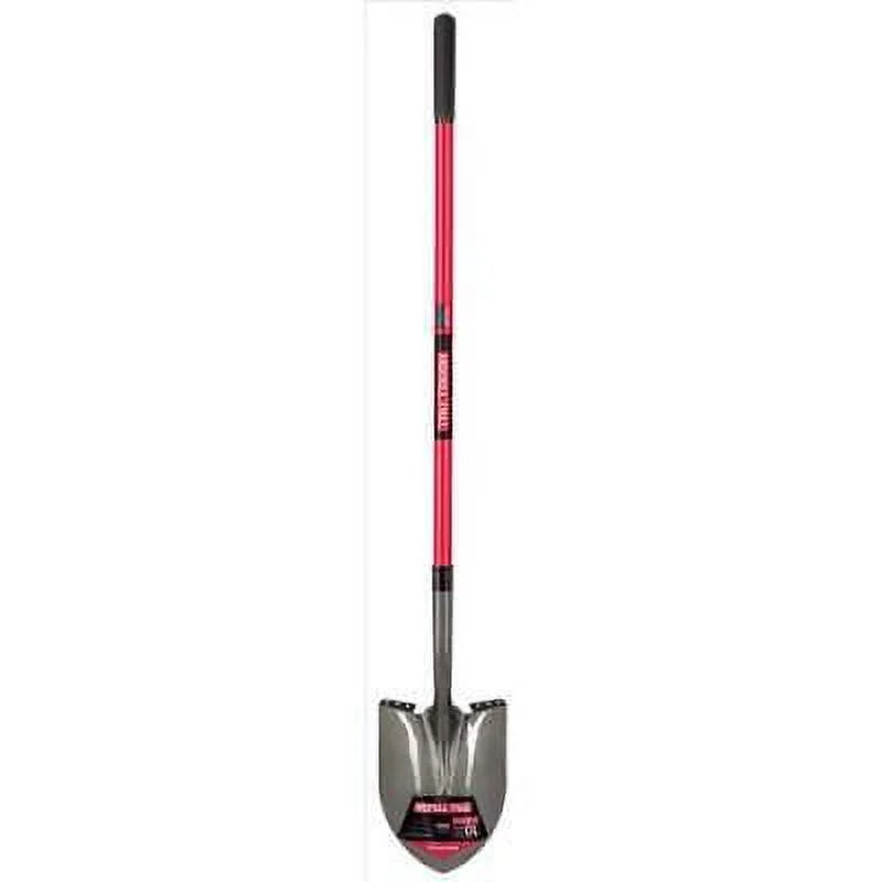Truper Tru-Tough 56.75 in. Steel Round Digging Shovel Fiberglass Handle (Pack of 6)