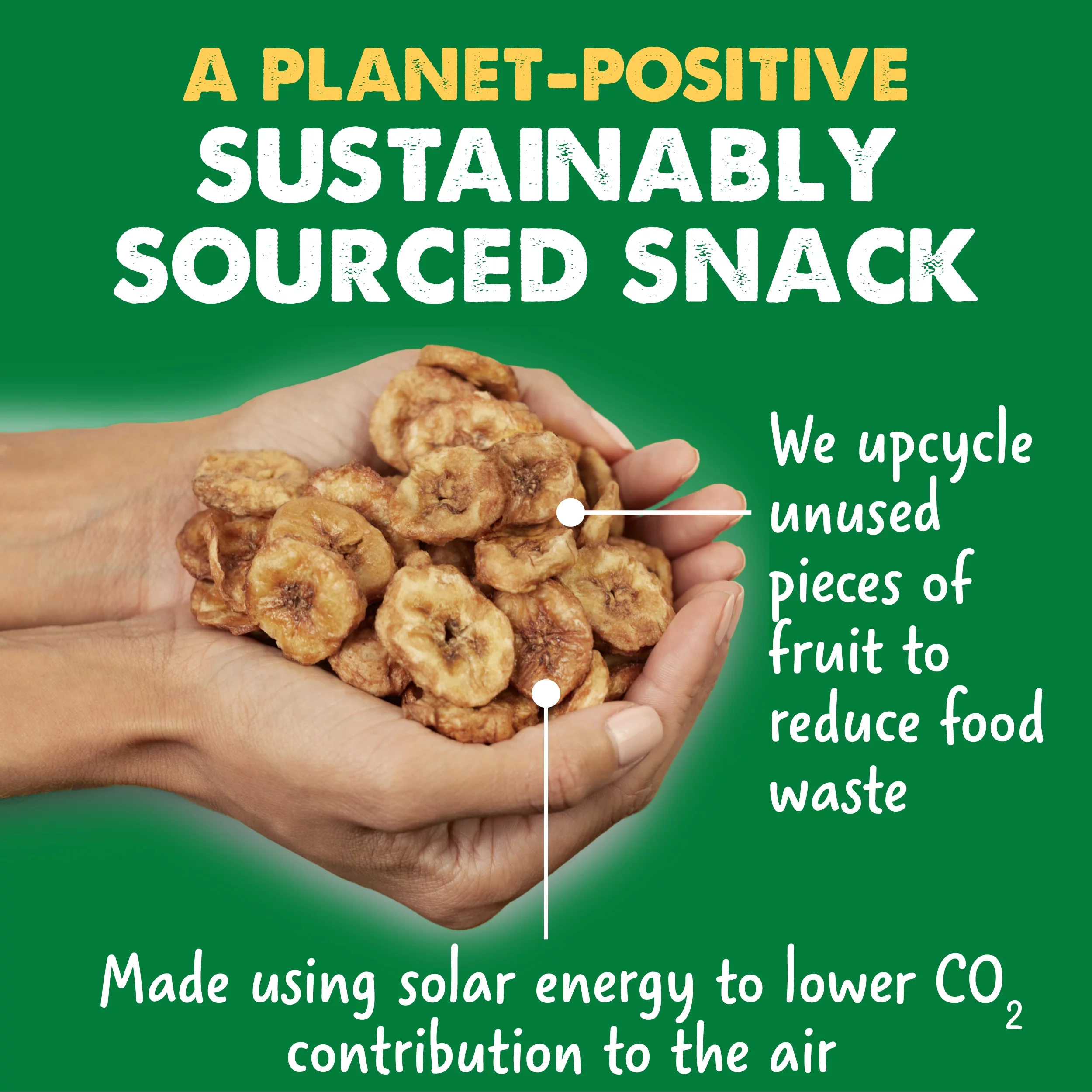 Dole Good Crunch Banana Bites, Made with All Natural Fruit, 2.5 oz Bag (6 Pack)