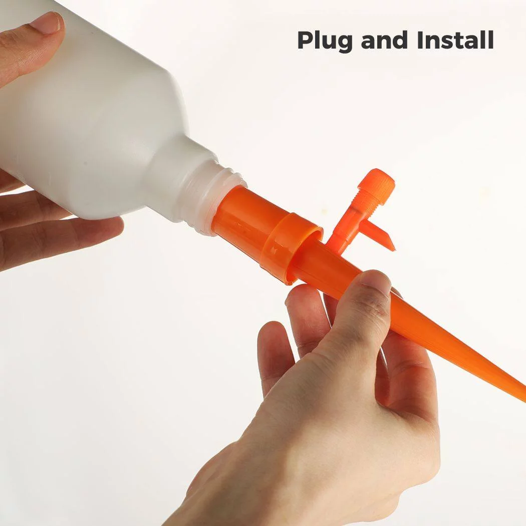 Self Watering Spike Automatic: 15PCS Auto Watering Insert Plant Watering Dripper