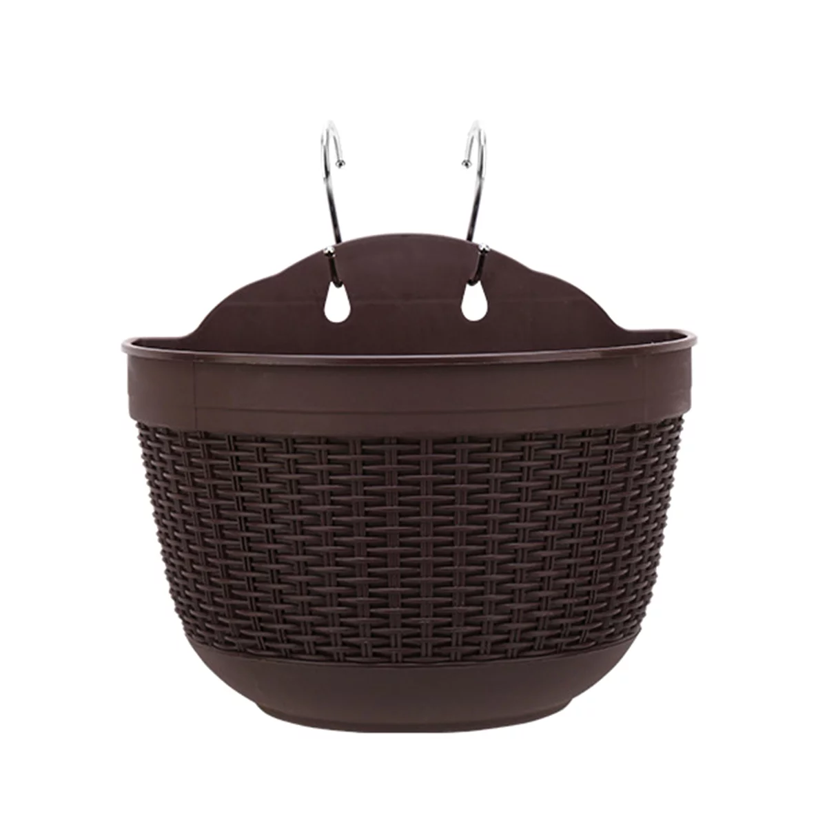 Yejaeka Wall-Mounted Flower Pot Flower Basket Planter Rattan Vase Basket