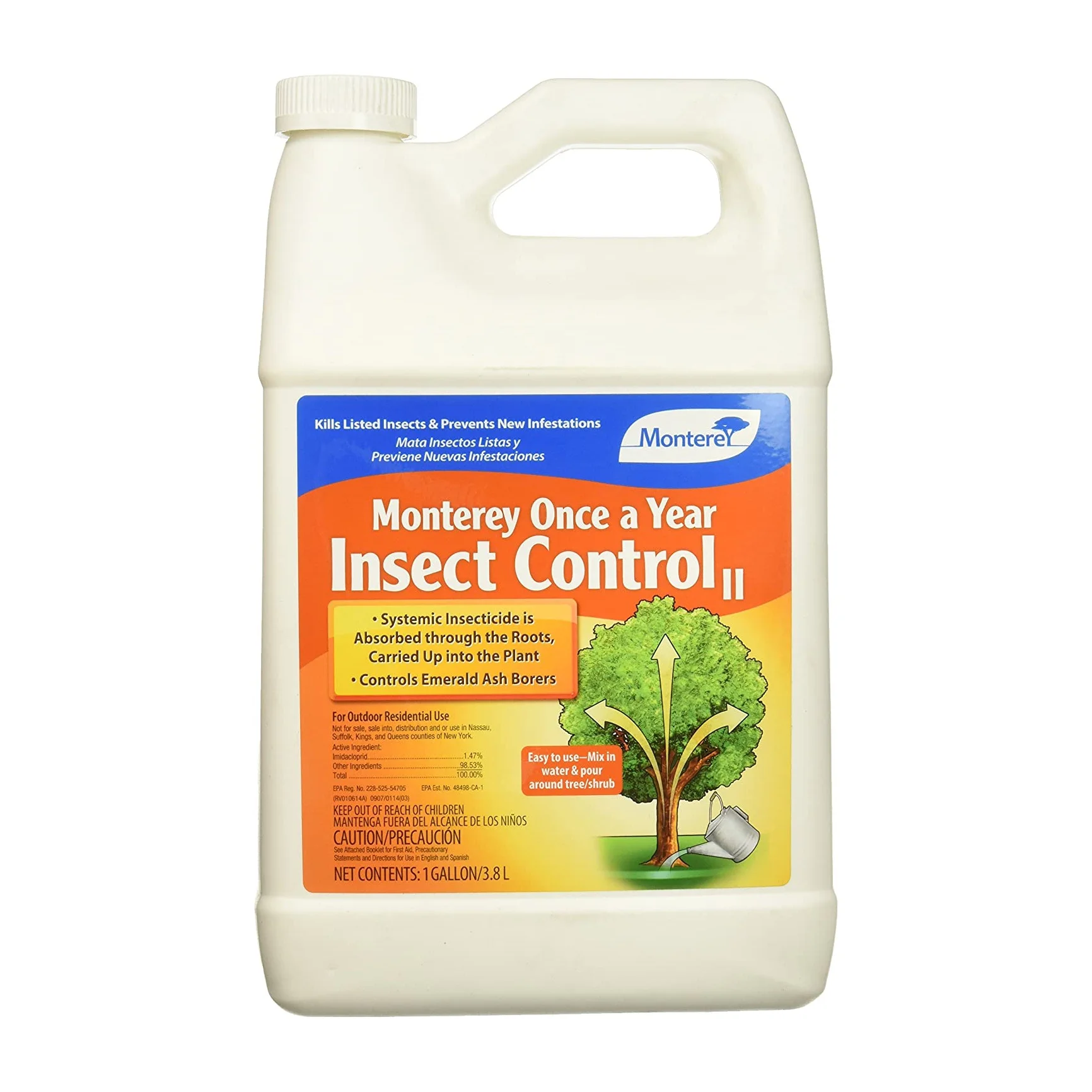 Monterey Lawn and Garden 1 Gallon Once A Year Insect Control II Concentrate