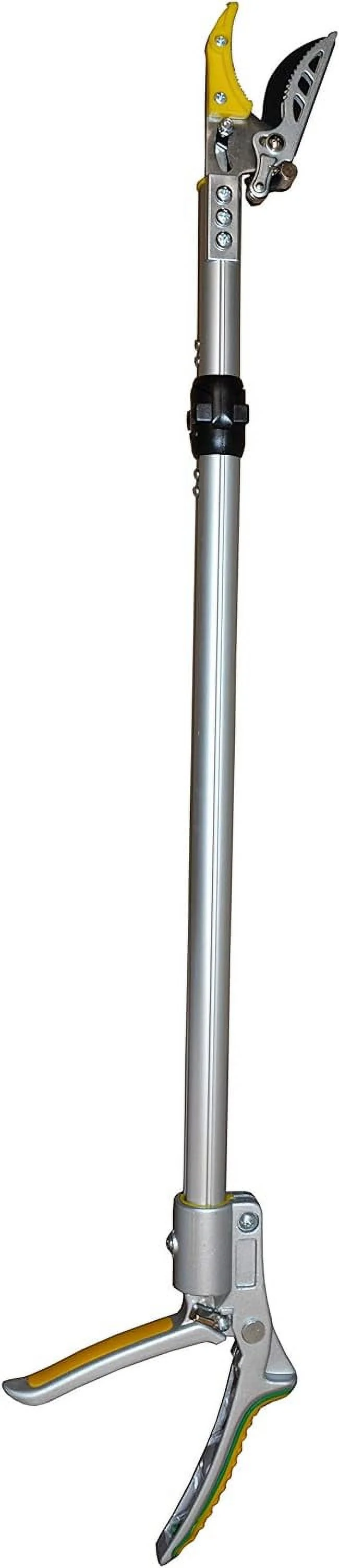 ZL646 Long Pruner, Cut And Hold Adjustable Head, 29-Inch, Silver