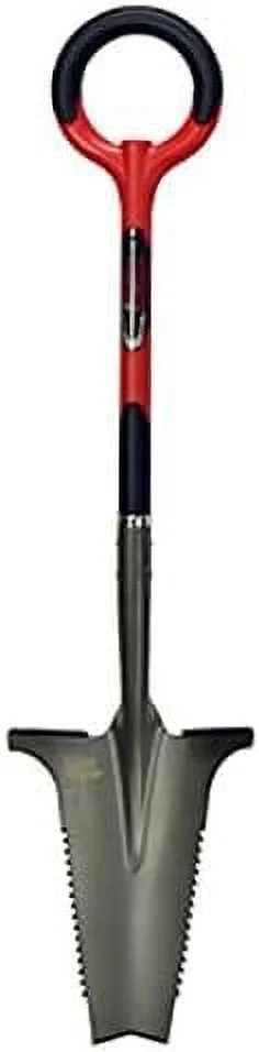 Radius Dig Carbon Steel 10 in. W x 45 in. L Shovel Poly