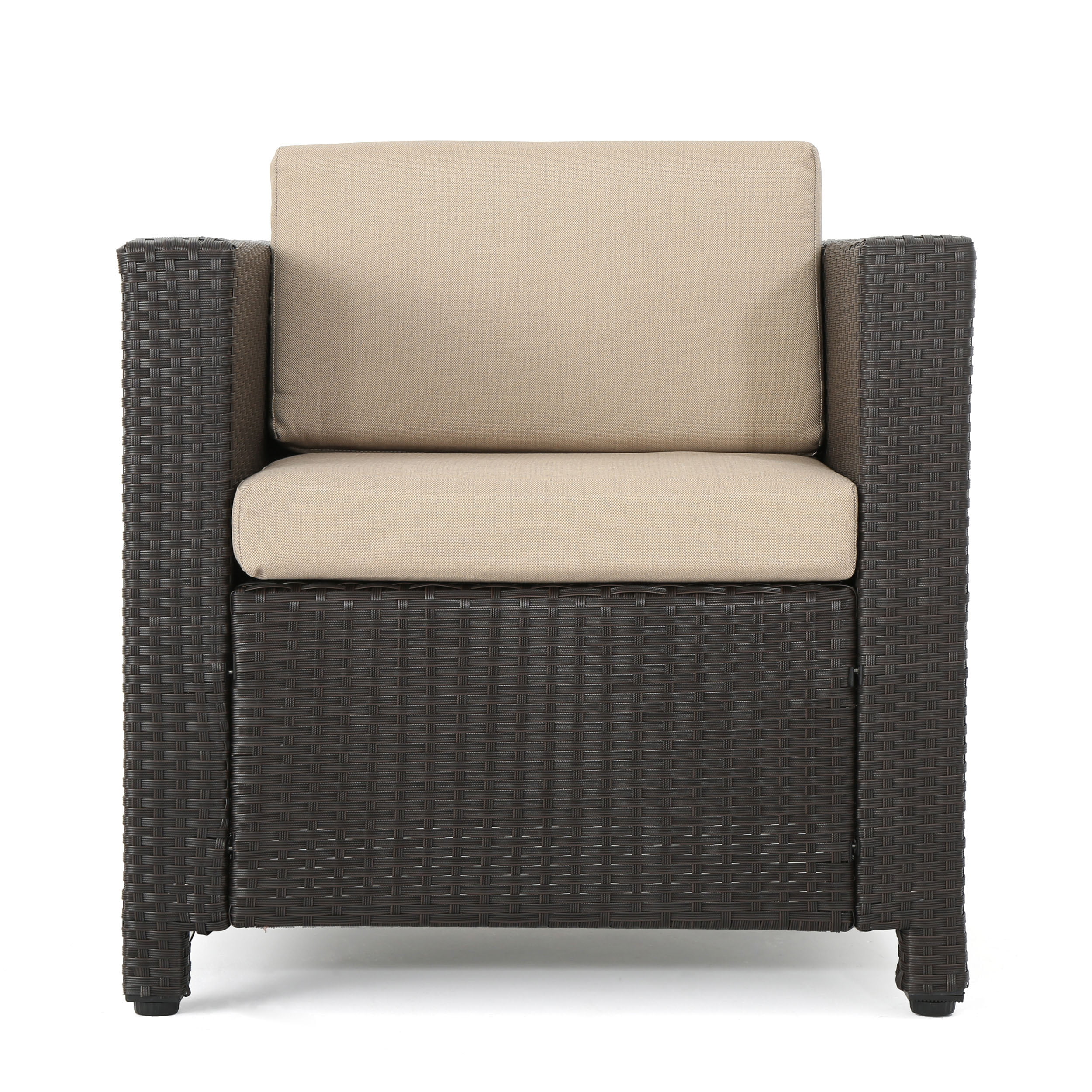 Modern Design,The Frame of The Sturdy and Durable Iron Chair Provides Durability and Robustness,Detachable Cushion,Has An Easy-to-use Zipper, Making It Easy To Clean and Replace,Puerta Club Chair Mp4