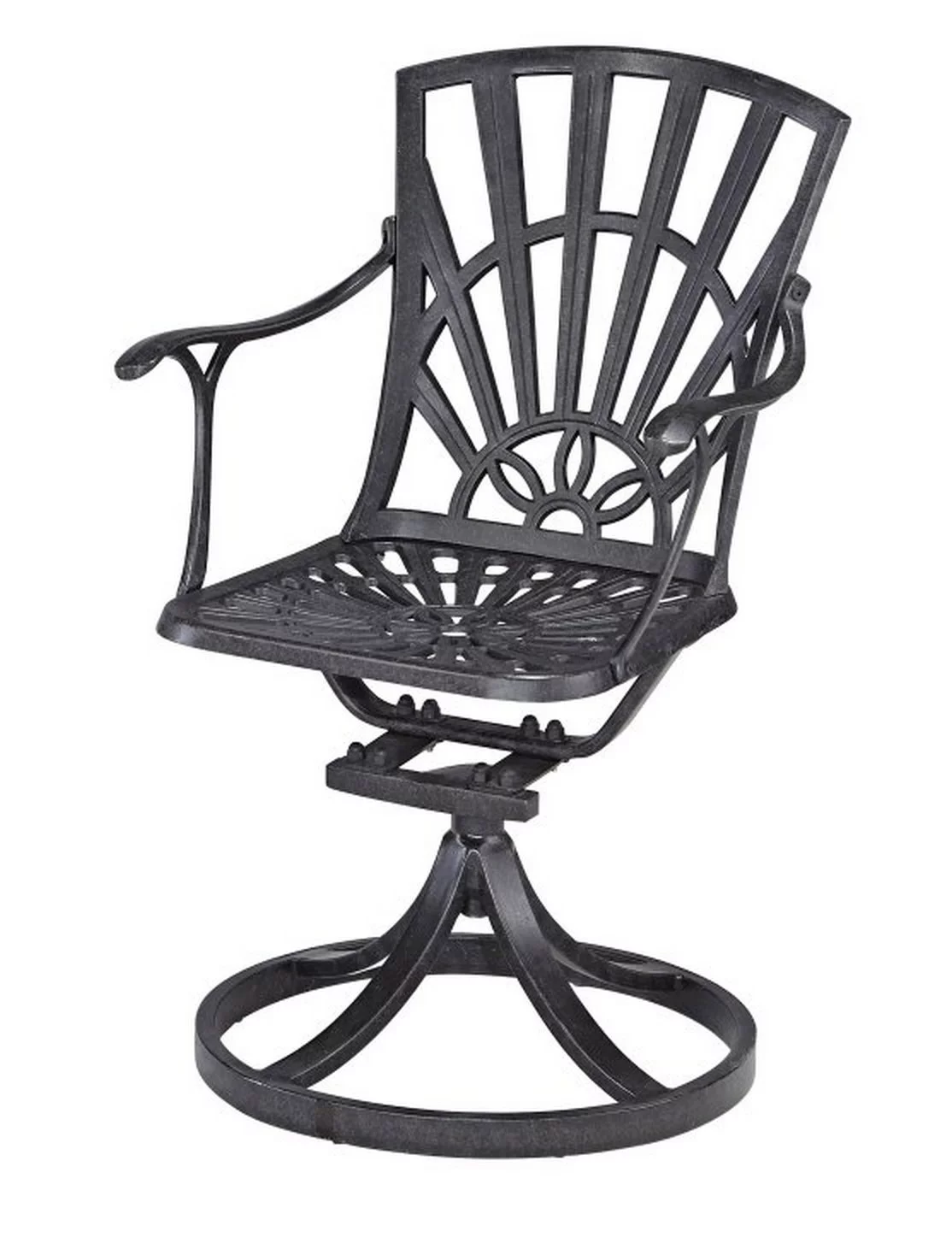 Homestyles Grenada Charcoal 7 Piece Outdoor Dining Set