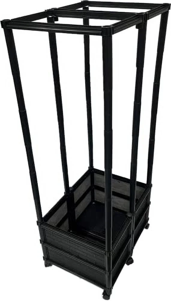 Climbing Vegetable & Tomato Planter with Wheels & 14