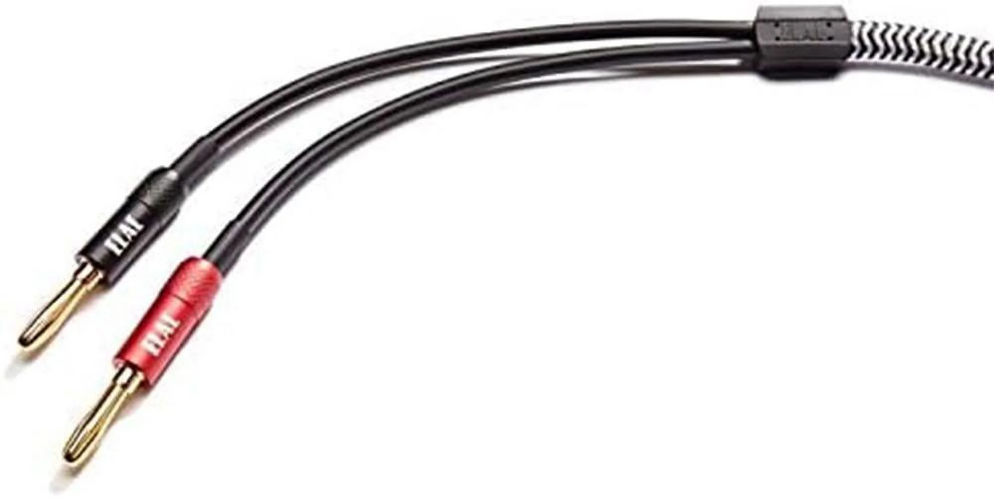 ELAC DBR62-BK Debut Reference Bookshelf Speaker Pair - Black/Walnut with an ELAC SPW-10FT-P 10ft Sensible Speaker Cable Pair (2019)