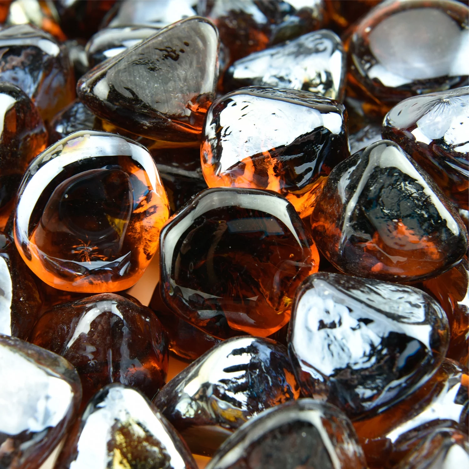 Cowboy Brown Fire Pit Glass Diamonds | 1