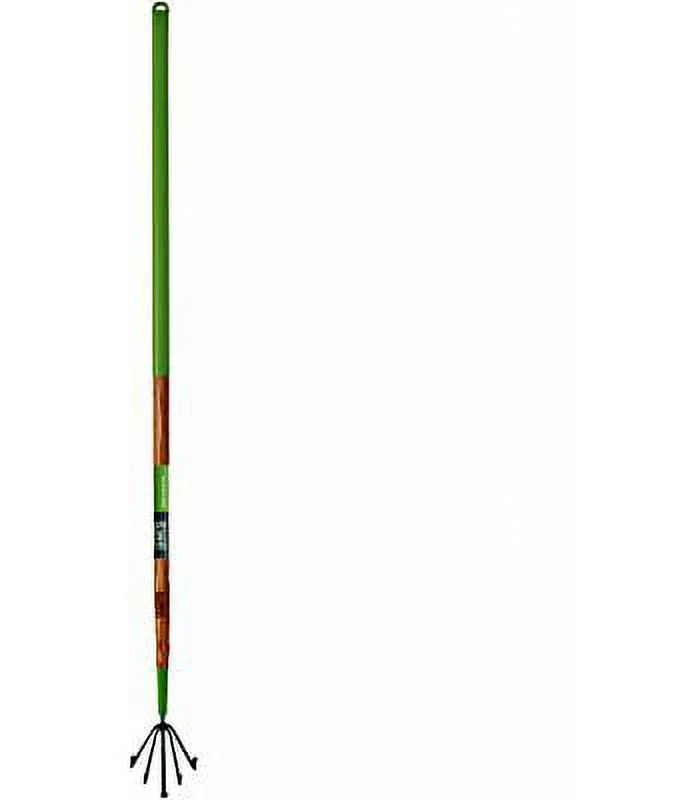 Ames 2916300 Floral Cultivator, 5 -Tine, Steel Tine, 48 in L Handle