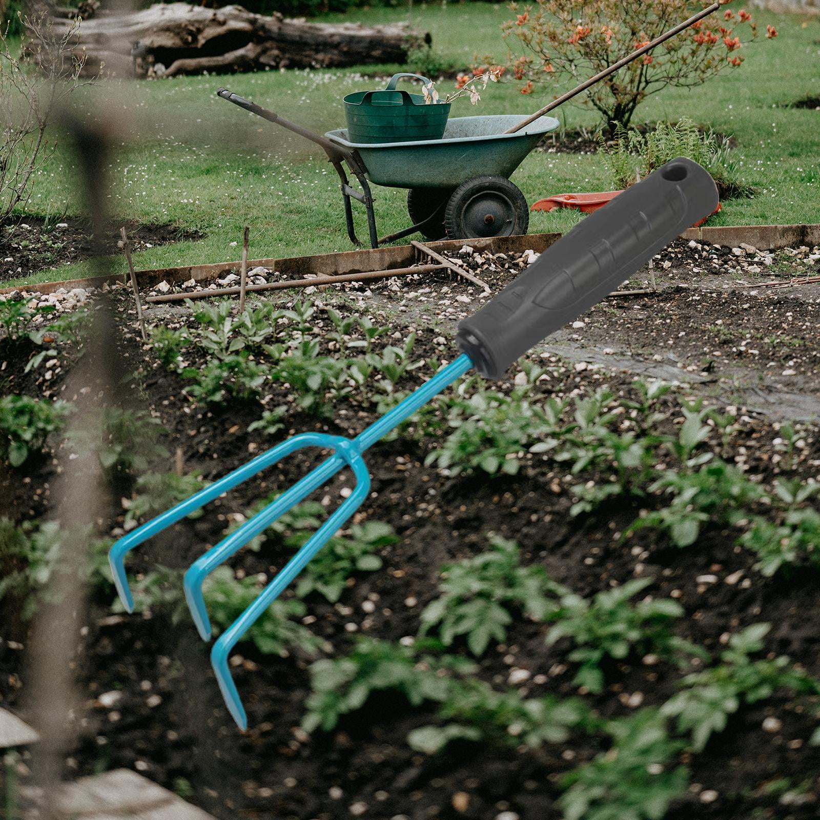 Garden Shovel Weeding Long Handle Weeding Tool Gardening Tool Loose Soil Balcony rake